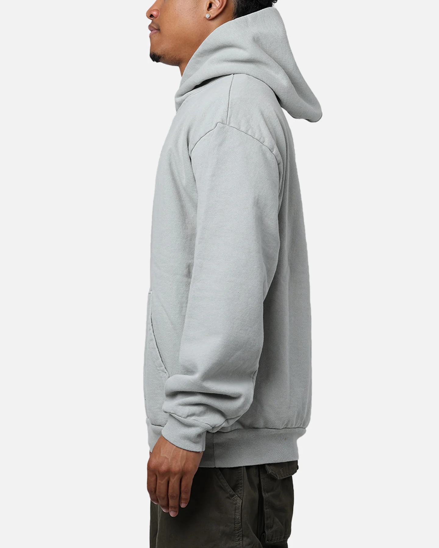 Culture Kings CK Embroidered Hoodie Sage