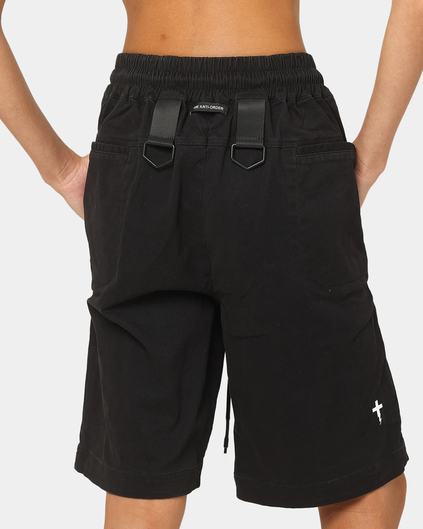 The Anti Order Centurion Cargo Shorts Black