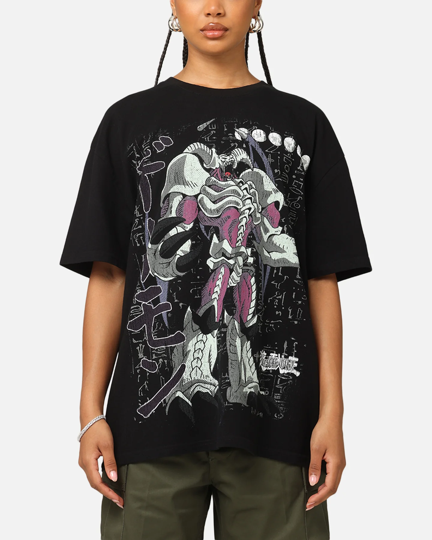 Goat Crew X Yu-Gi-Oh! Summon Skull Heavyweight T-Shirt Black