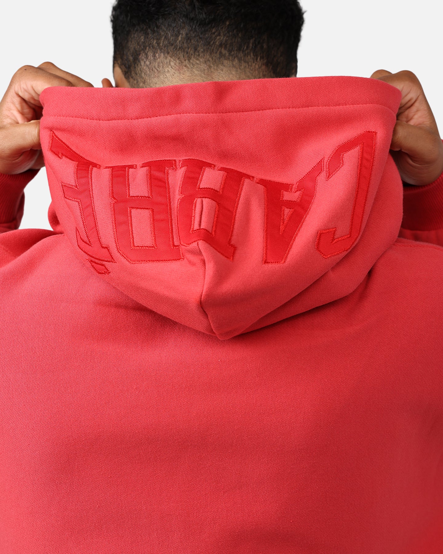 Carre Arch Oversized Hoodie Red