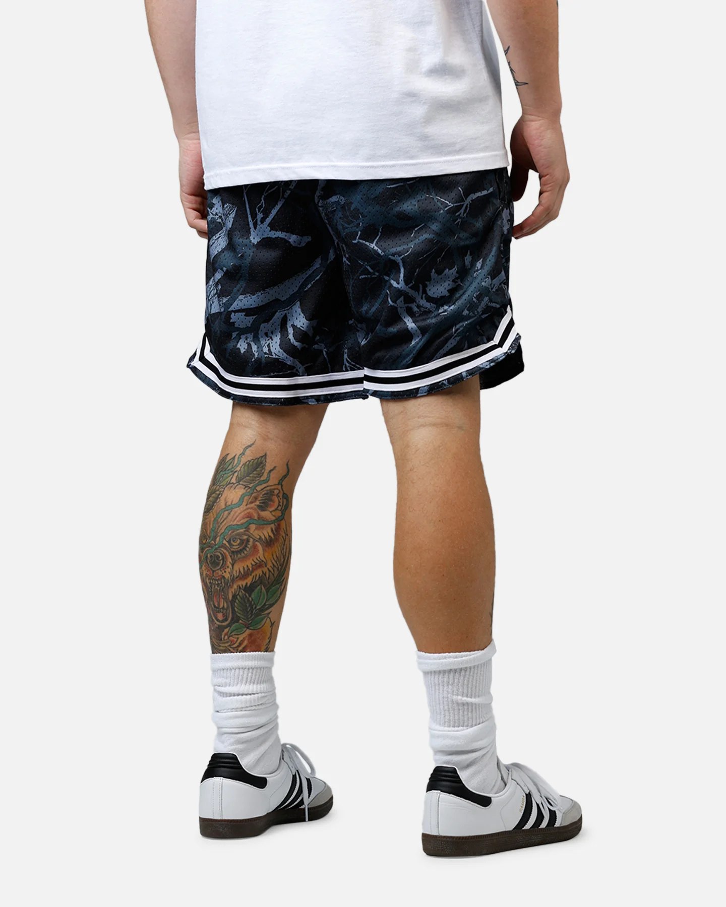 Carre Outlaw Mesh Shorts Black Real Tree