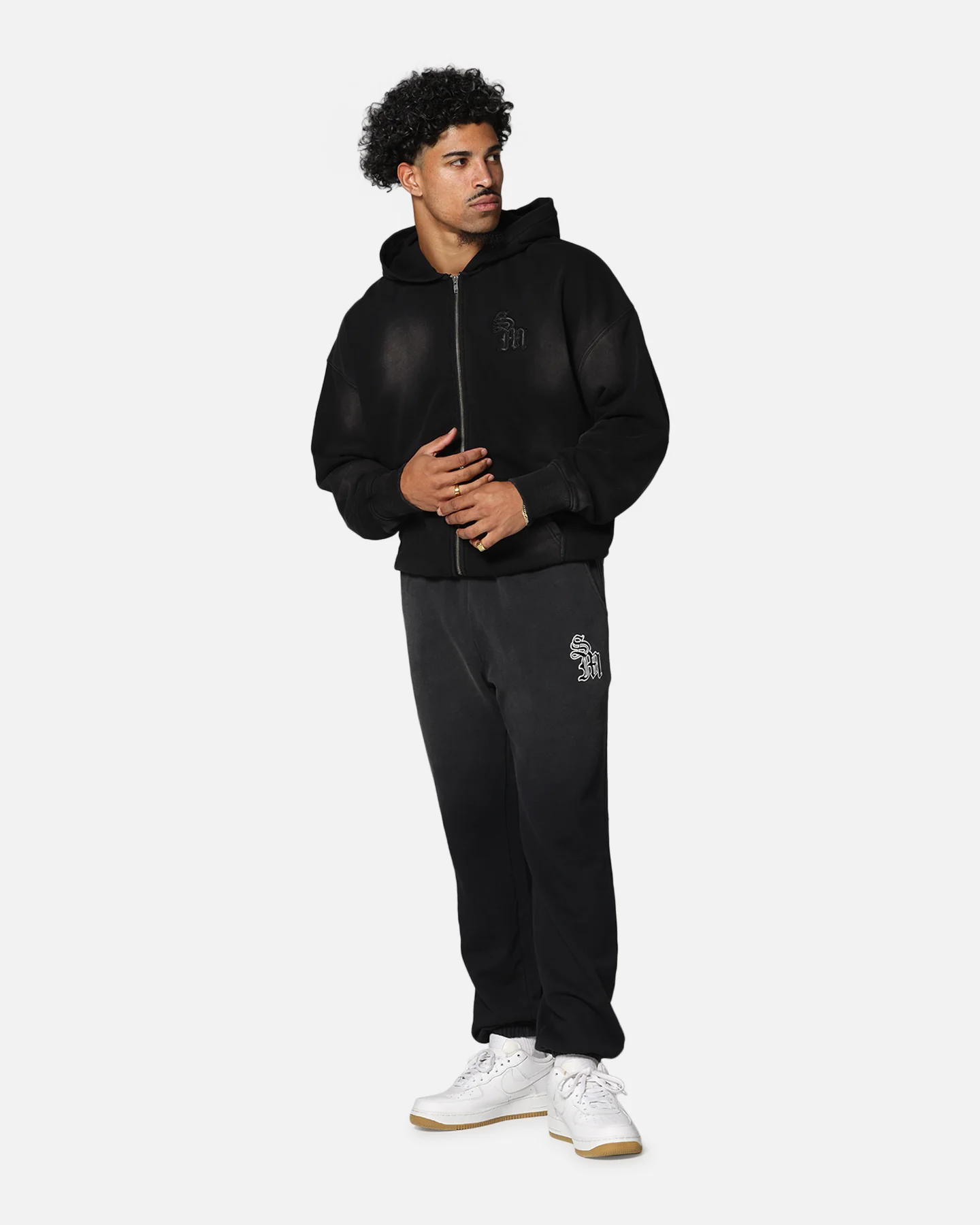 Saint Morta Gothic Sweatpants Sunfade Black