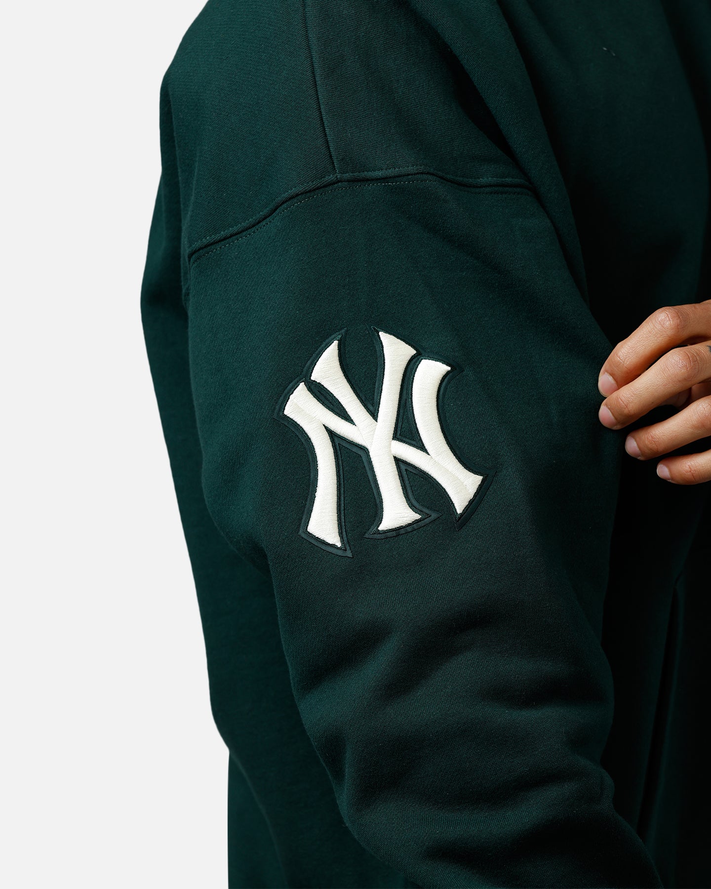 Pro Standard New York Yankees Tapestry 2.0 Hoodie Dark Green