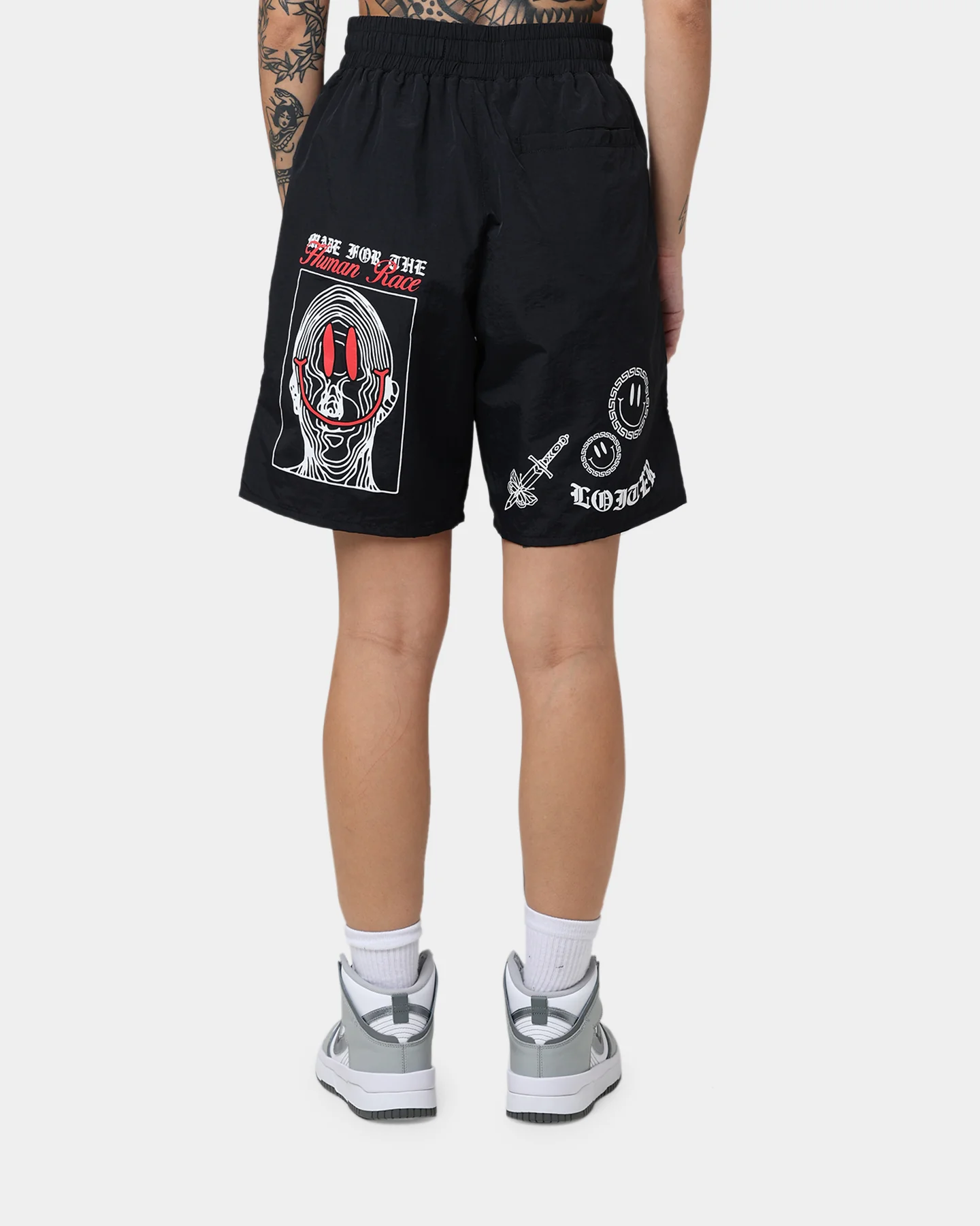 Loiter Hydra Shorts Black/Red