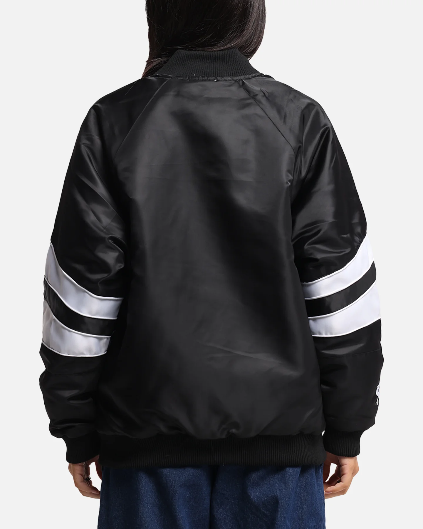 Carre Rally Panelled Bomber Jacket Black