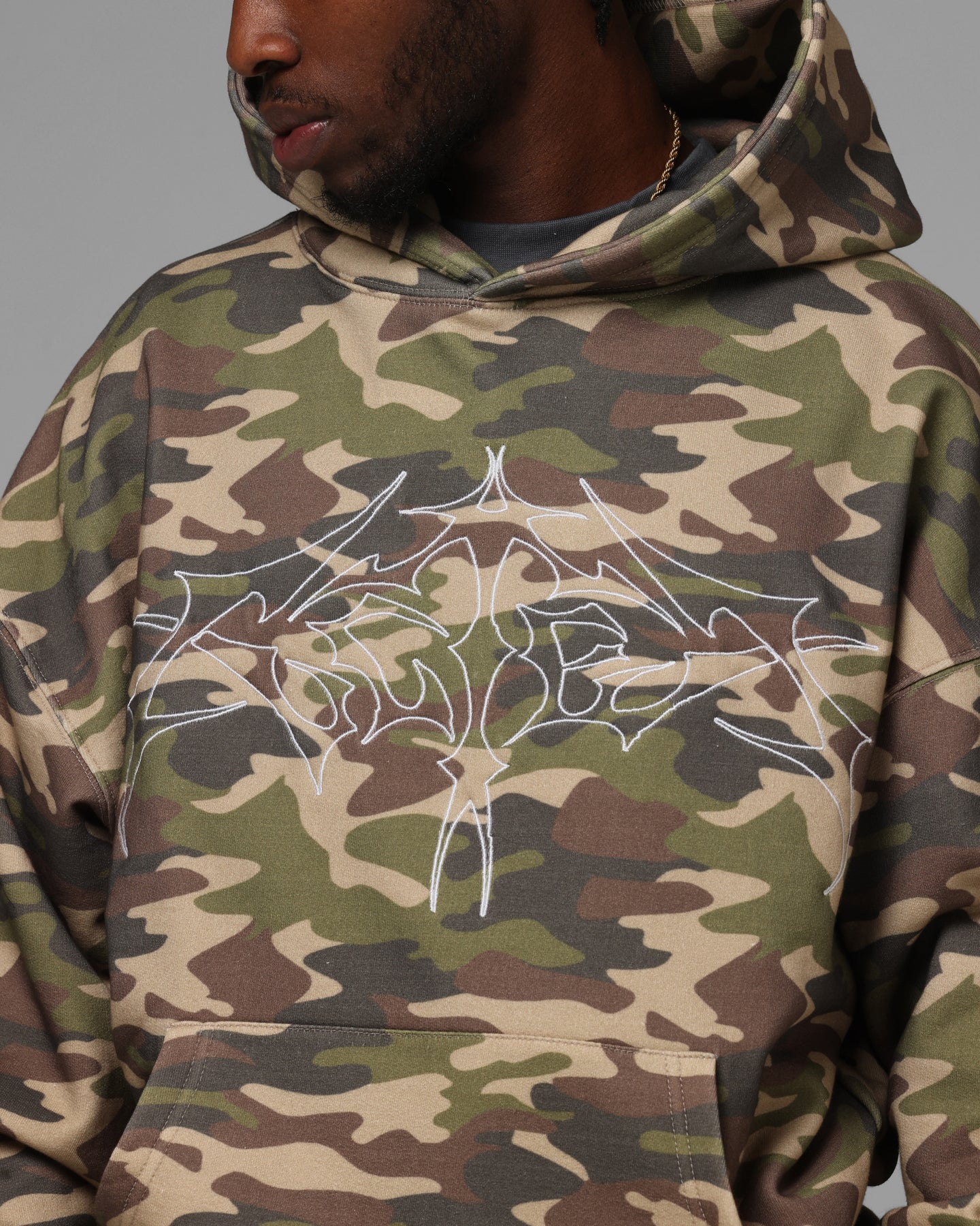 Loiter Opaque Premium Hoodie Camo
