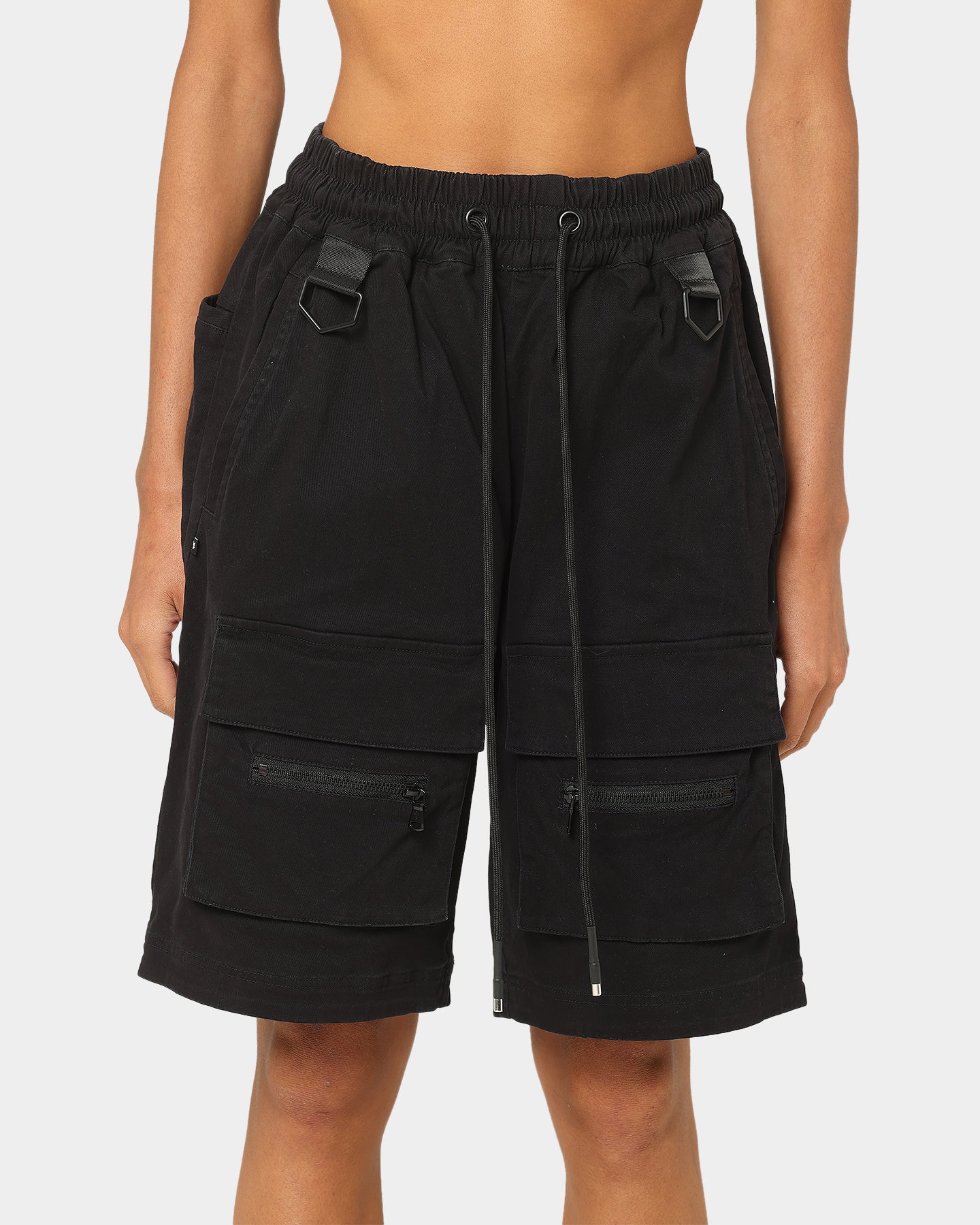 The Anti Order Centurion Cargo Shorts Black