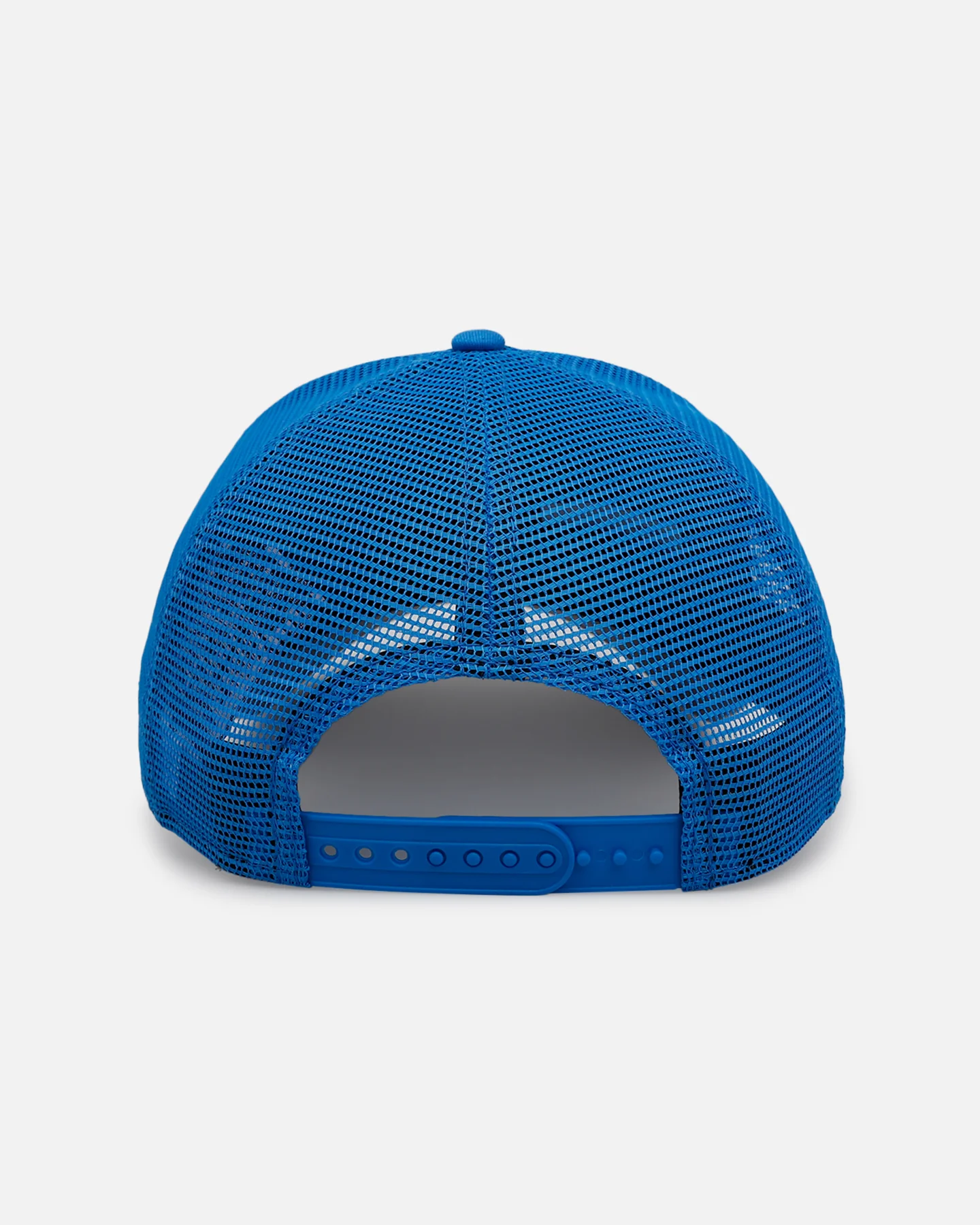 New Era Detroit Lions 'Washed Truckers' 9FORTY A-Frame Trucker Snapback Official Team Color