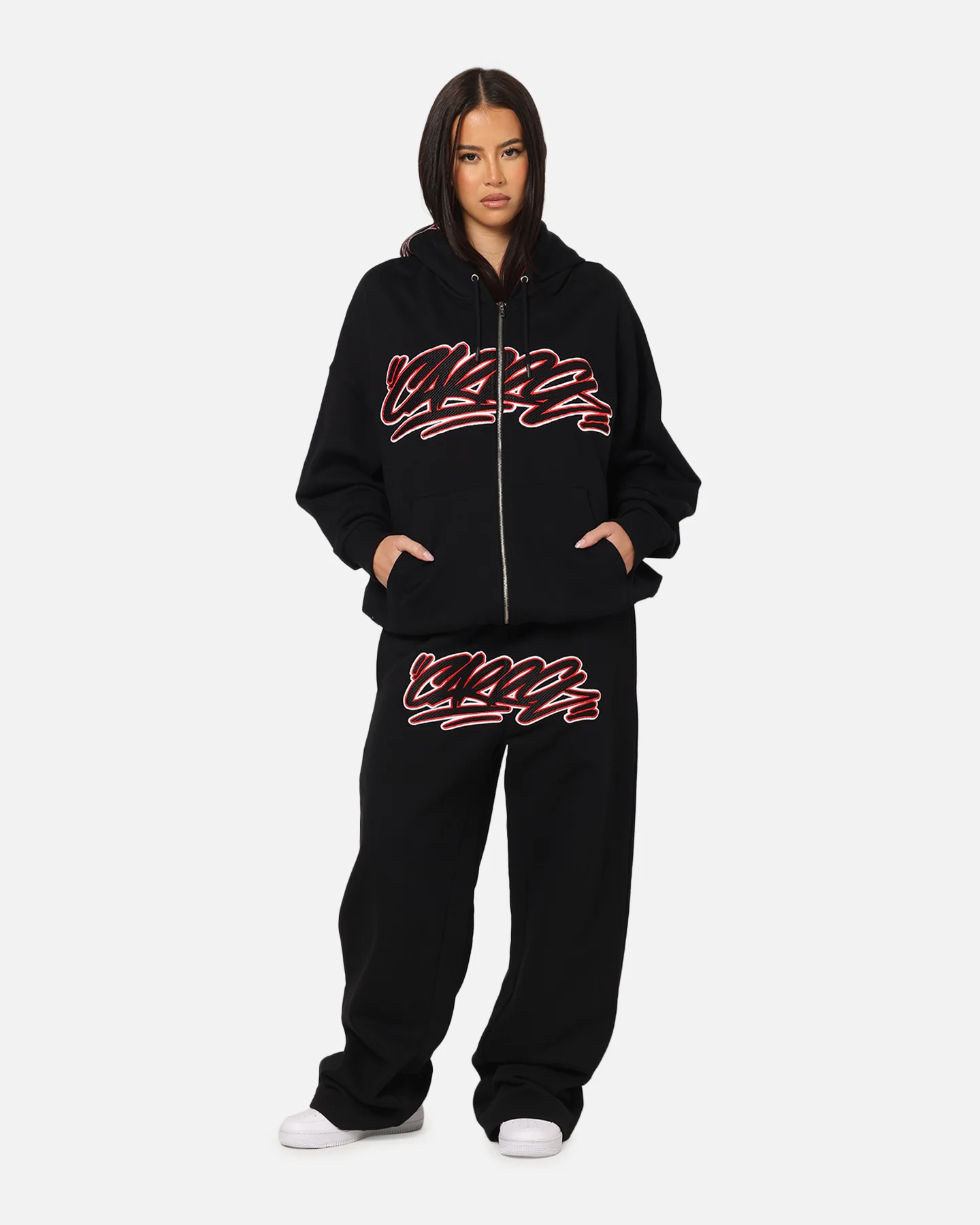 Carre Terrace Trackpants Black