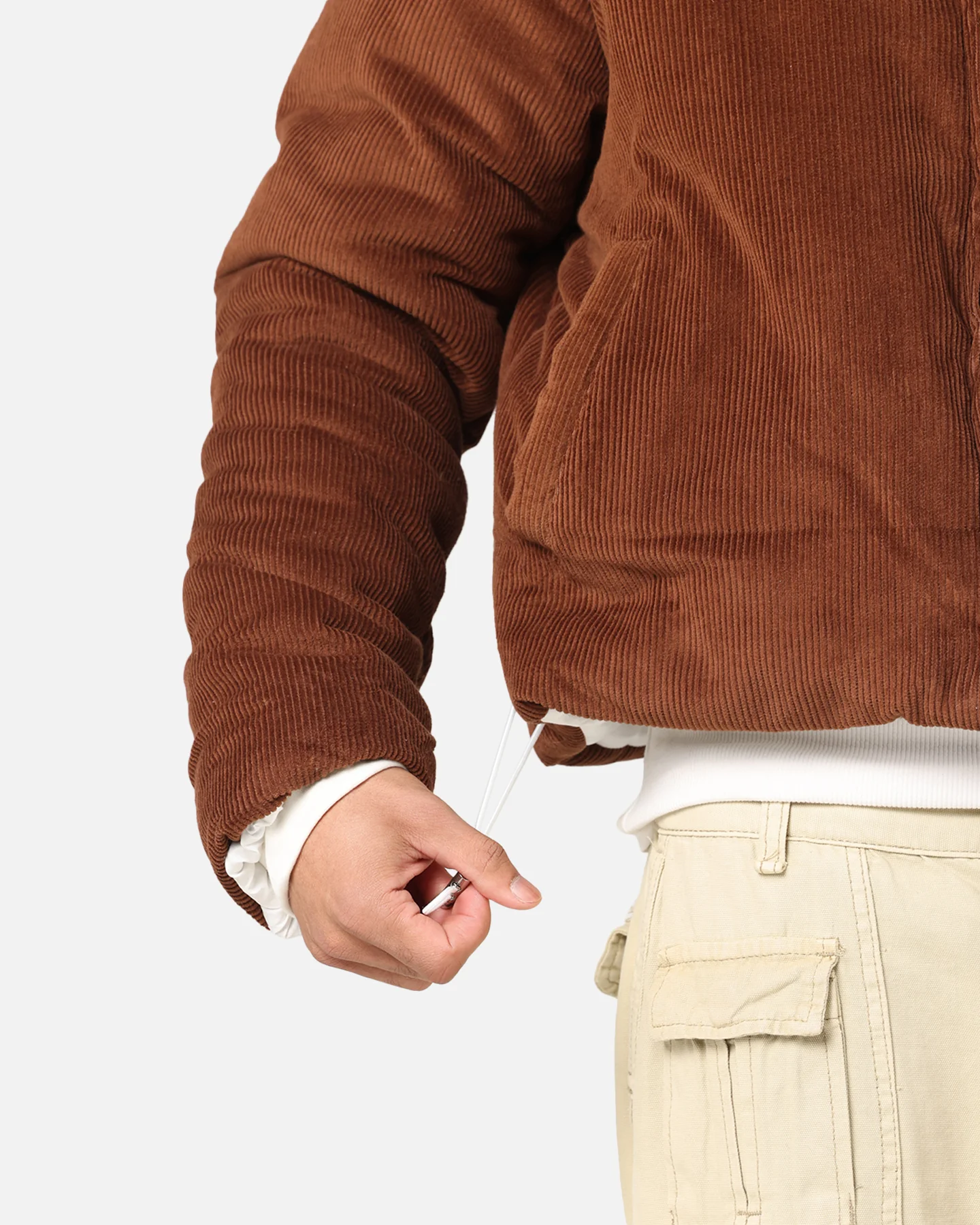 XXIII Corduroy Flight Jacket Brown