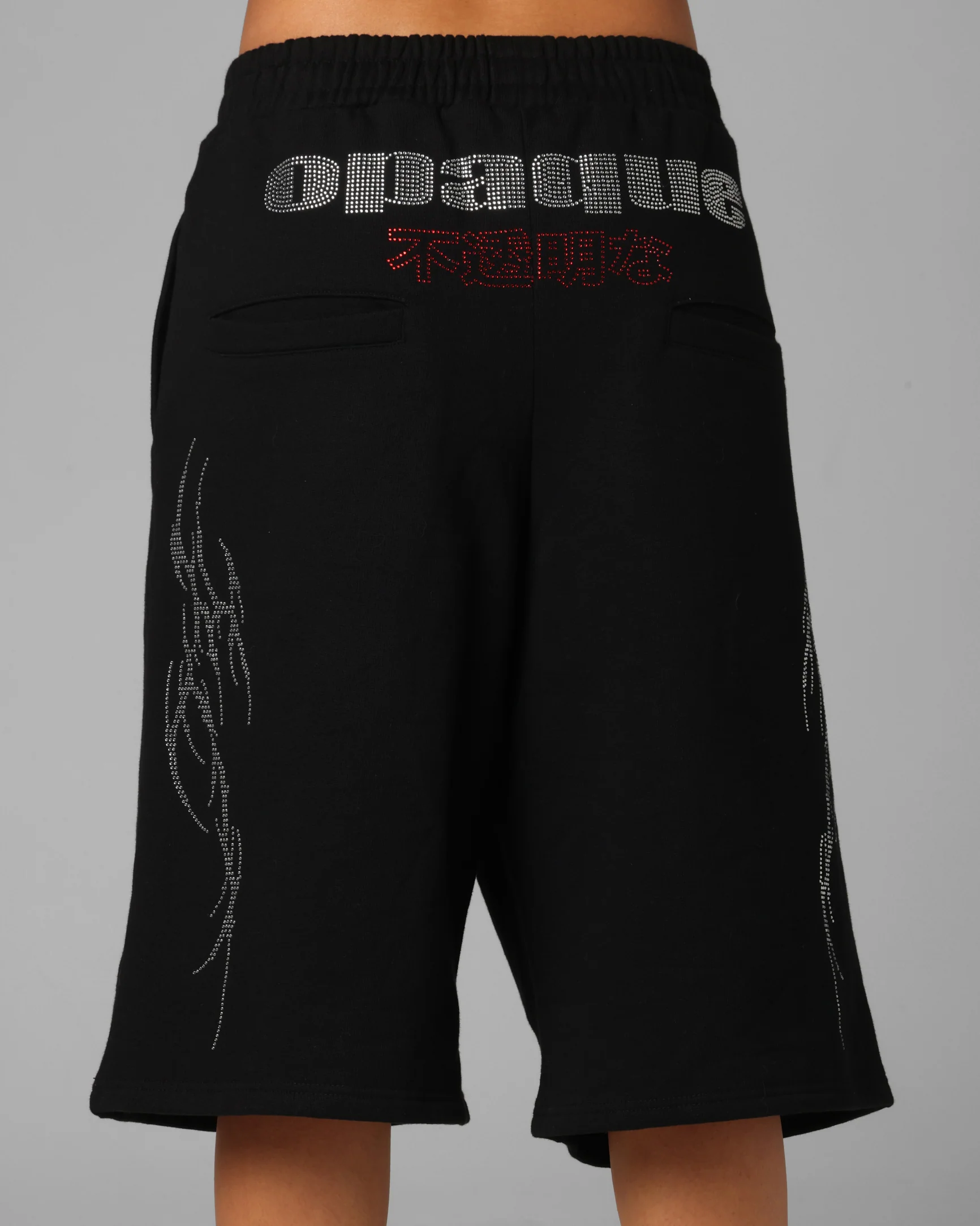 Loiter Opaque Sweat Shorts Black
