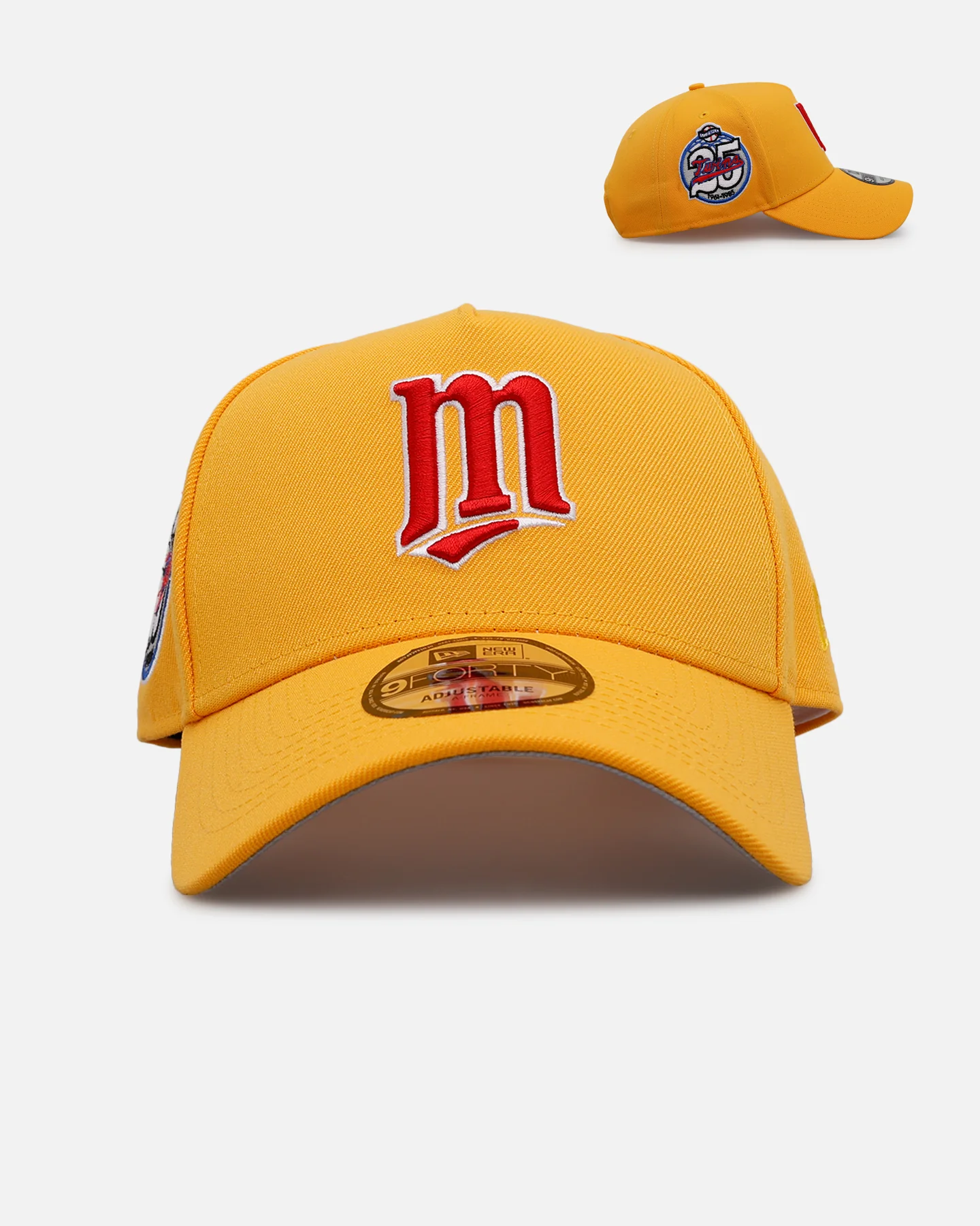 New Era Minnesota Twins 'Sunshine' 9FORTY A-Frame Snapback Canary