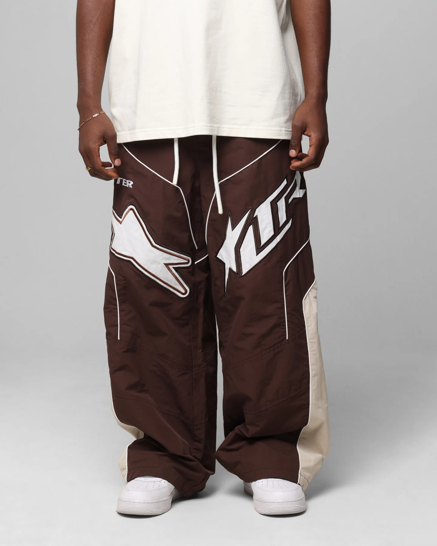 Loiter Motocross Parachute Pants Brown