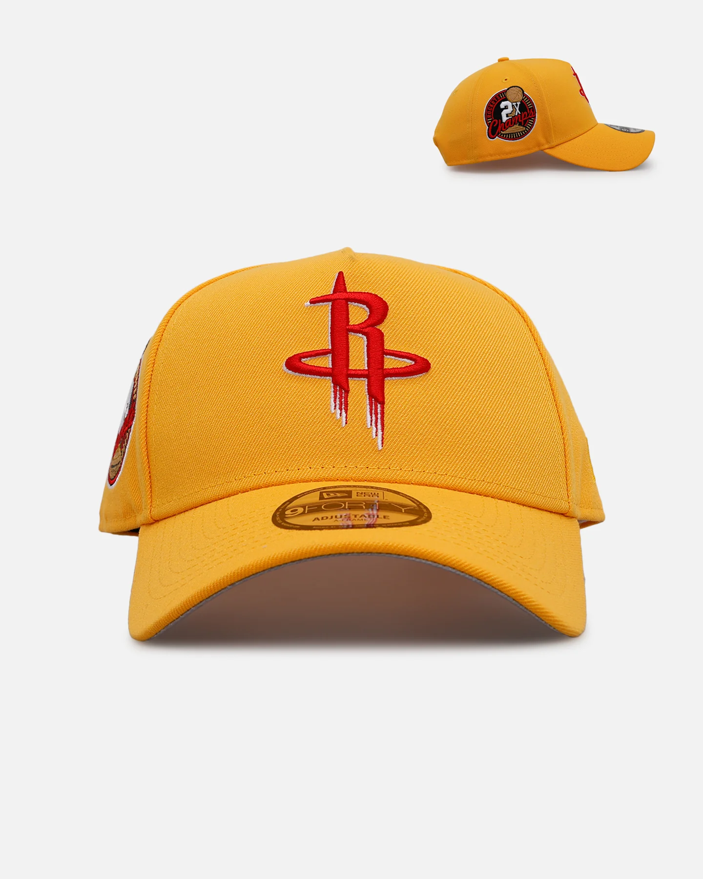 New Era Houston Rockets 'Sunshine' 9FORTY A-Frame Snapback Canary