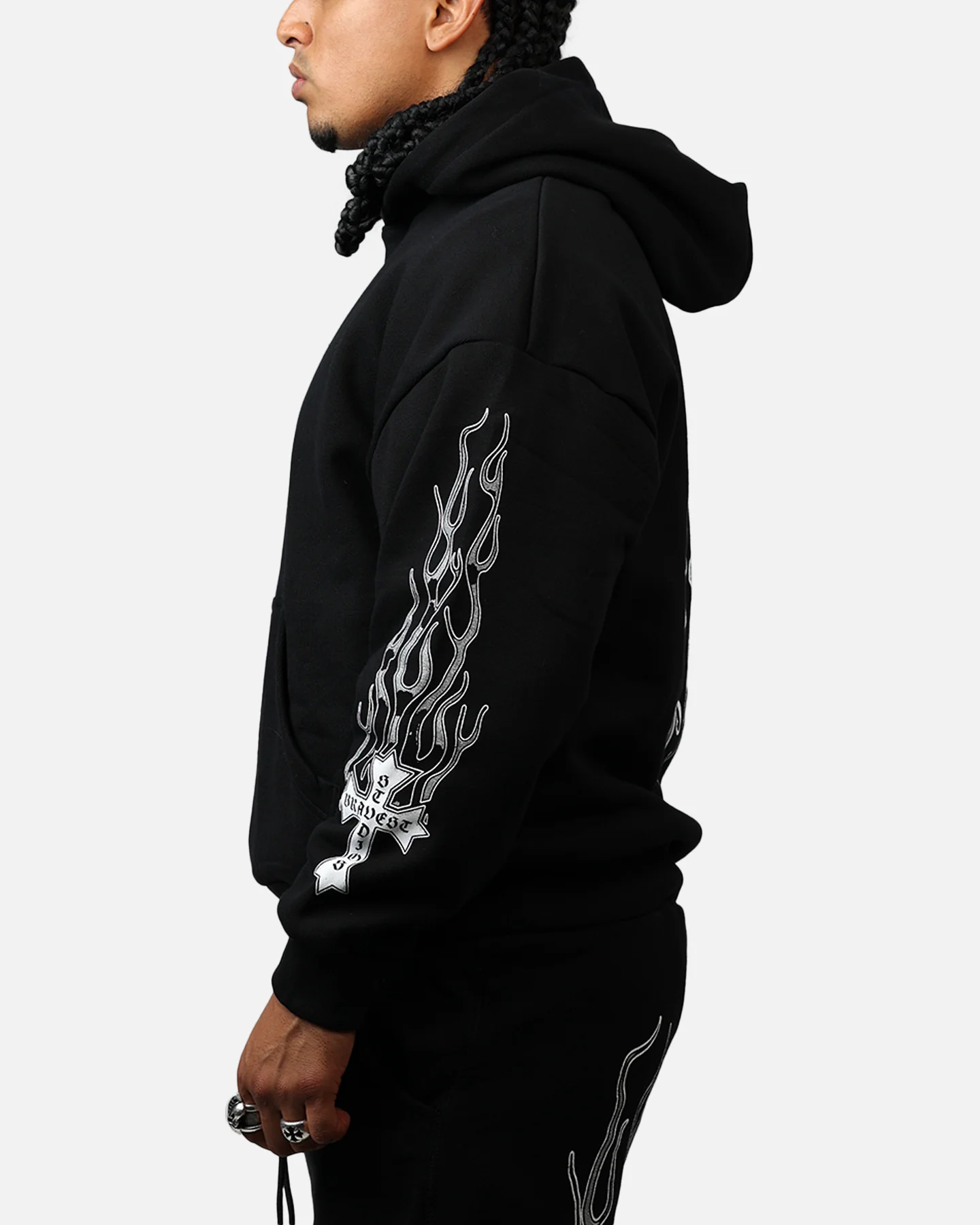 Bravest Eternal Hoodie Black