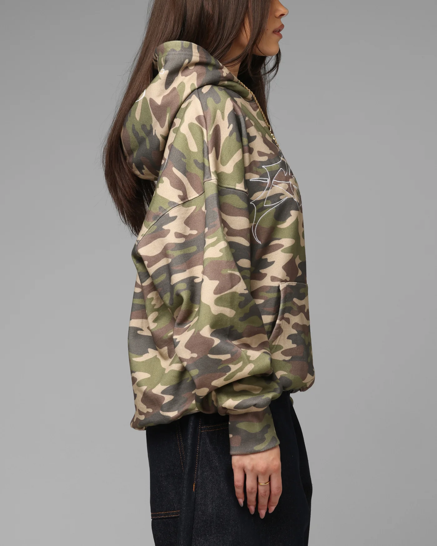 Loiter Opaque Premium Hoodie Camo