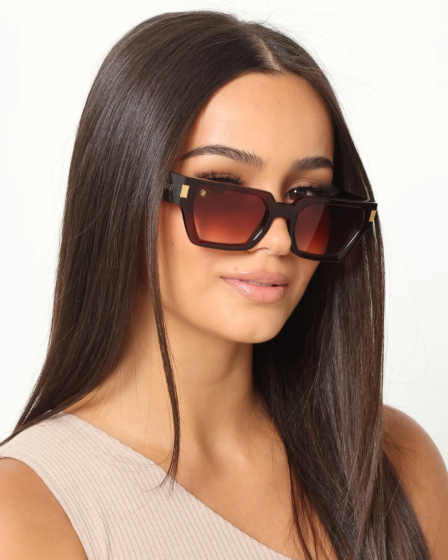 9FIVE Locks Spic Sunglasses Brown