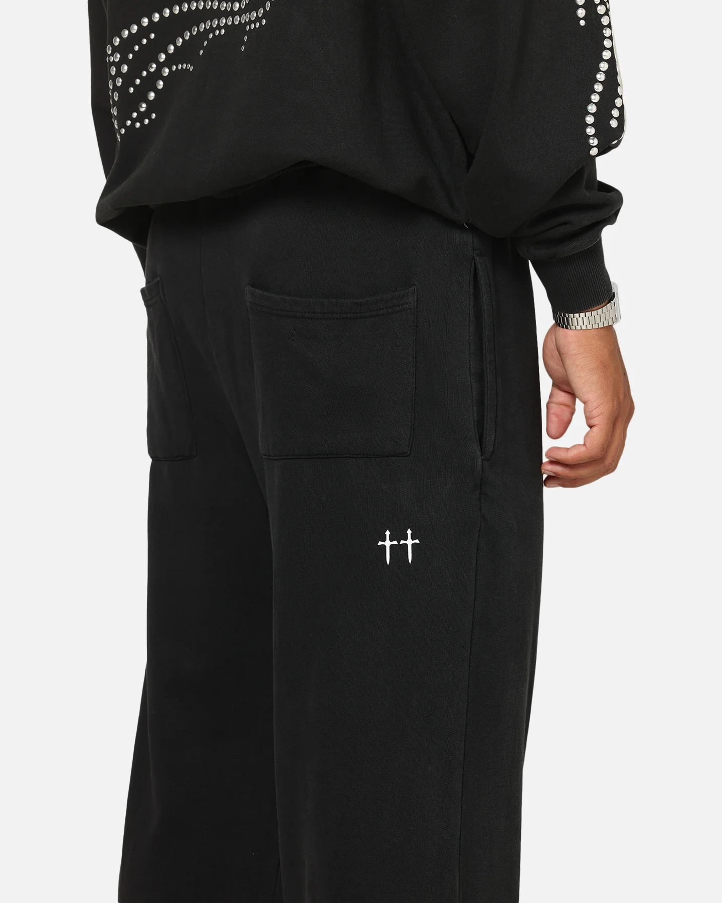 Saint Morta Sanctified Sweatpants Washed Black