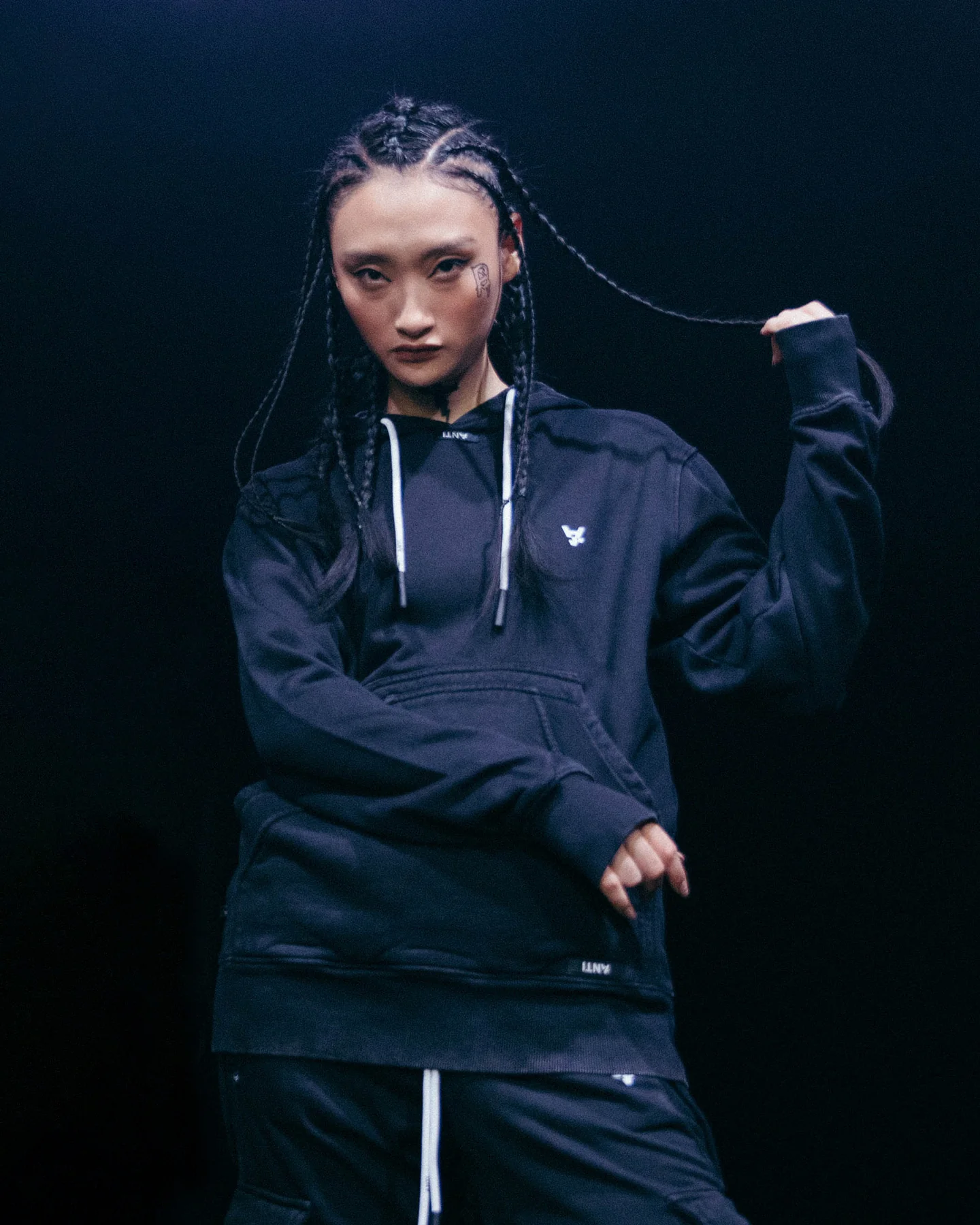 The Anti Order Anti Essential Hoodie Vintage Black