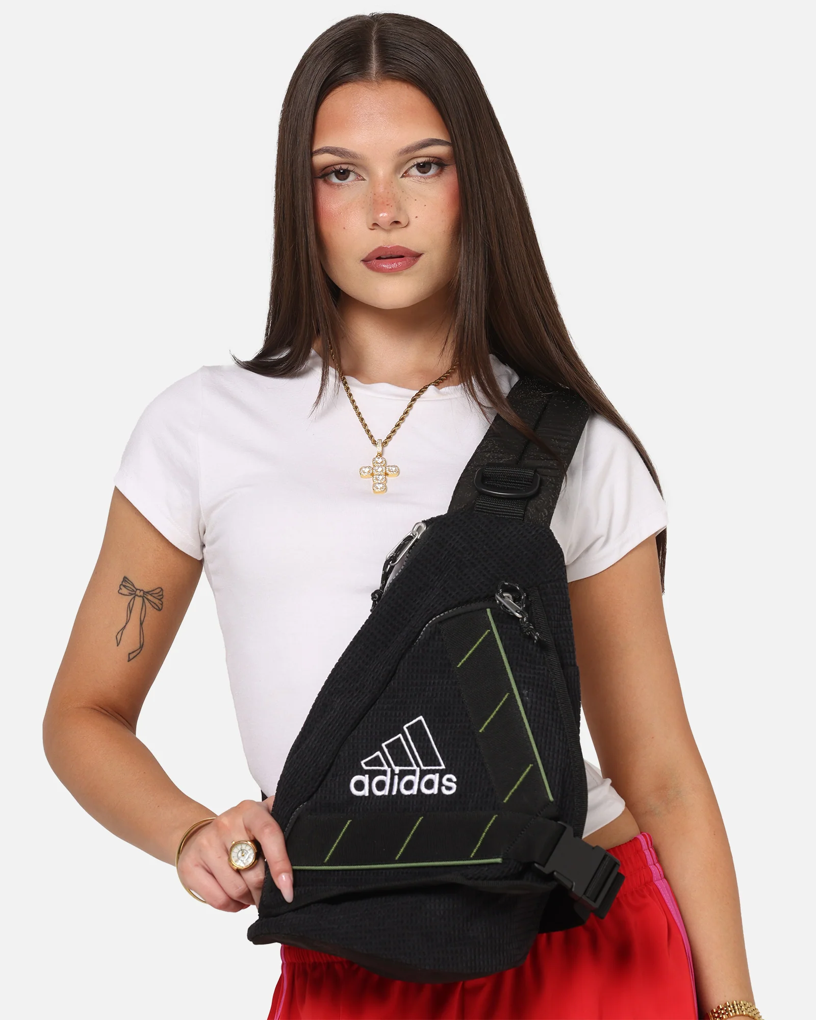 Adidas One Shoulder Backpack Black