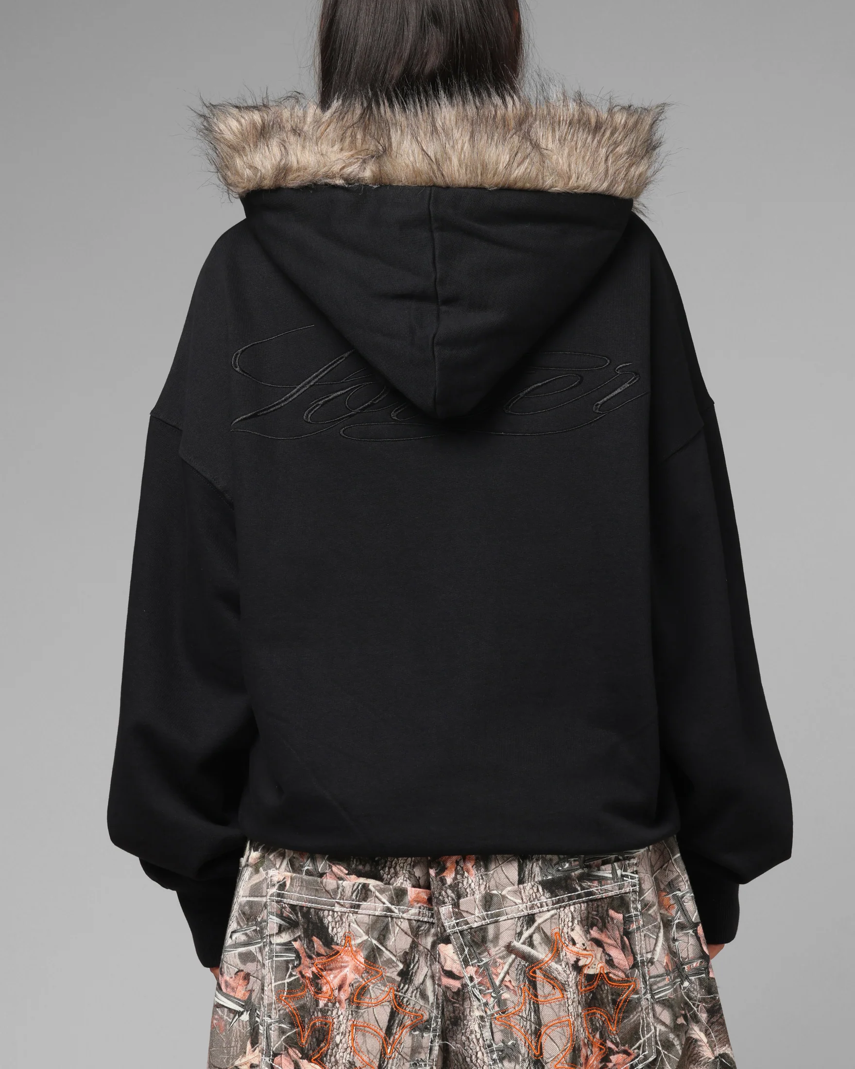 Loiter Purity Zip Hoodie Black