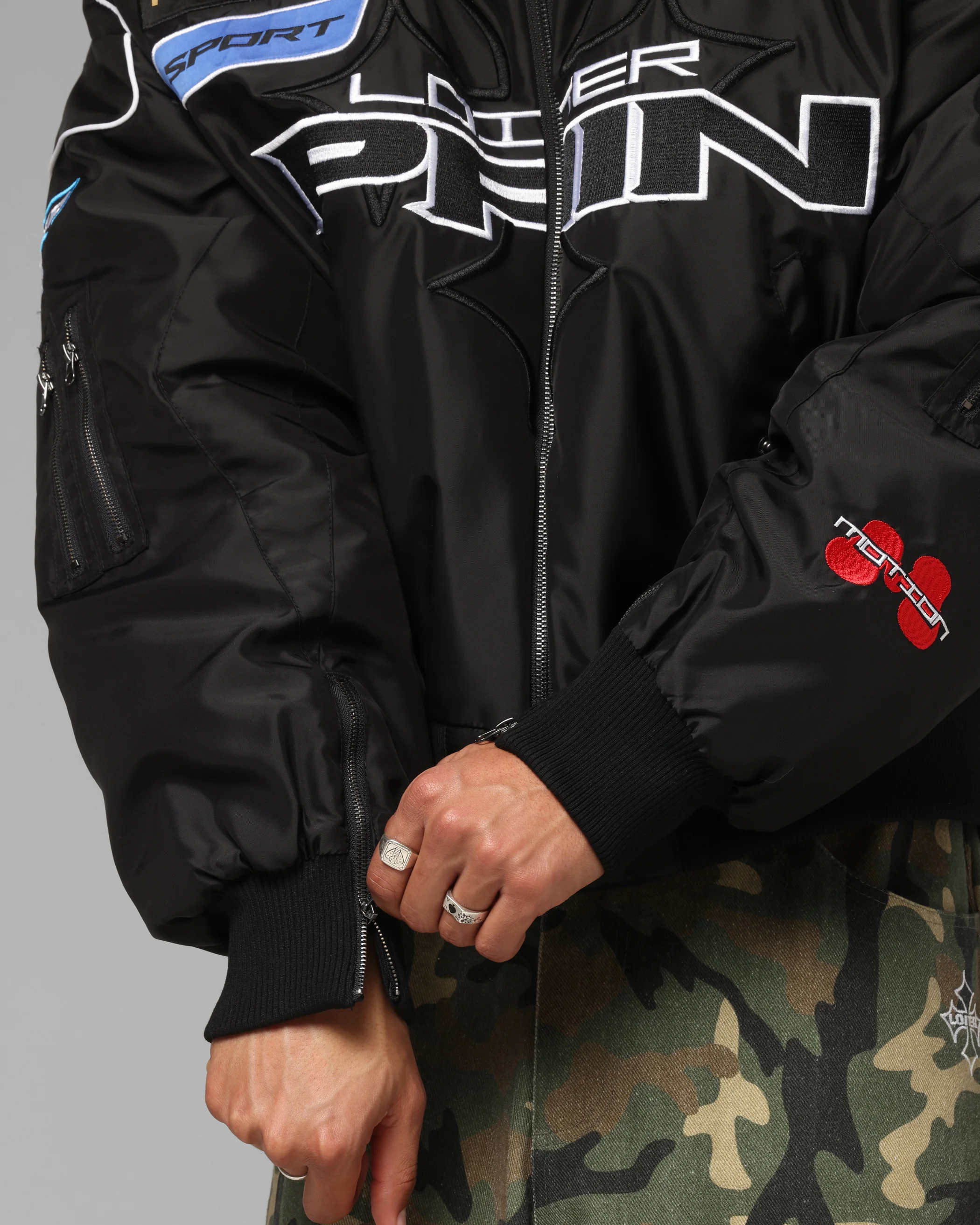 Loiter Performance F-16 Jacket Black