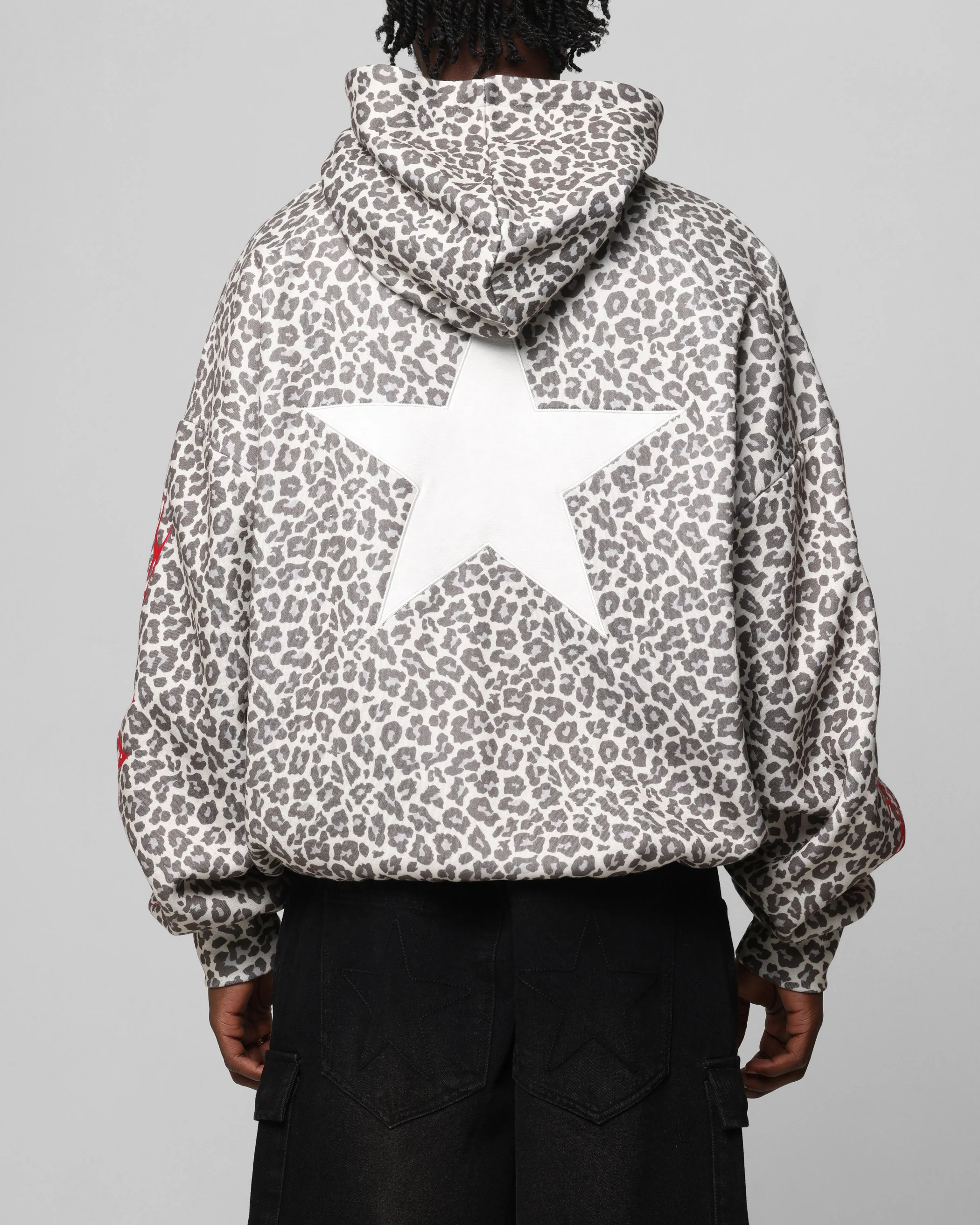 Loiter Soho Hoodie Snow Leopard