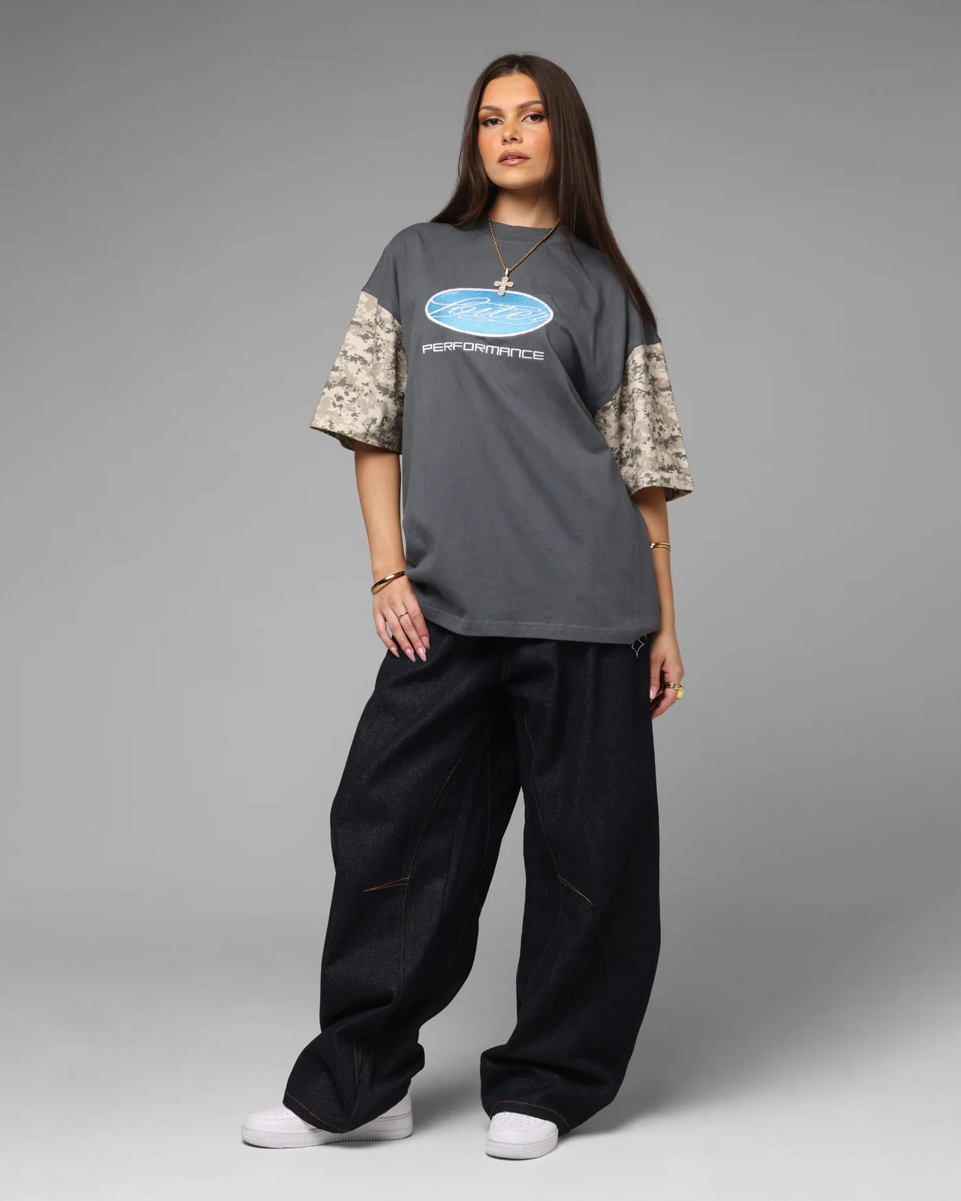 Loiter Rodeo T-Shirt Black/Camo