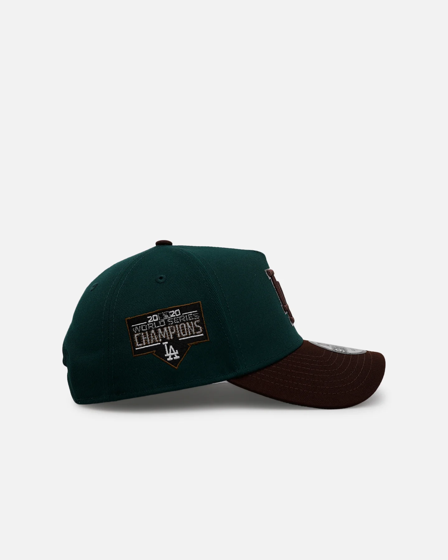 New Era Los Angeles Dodgers 'Rainforest' 9FORTY A-Frame Snapback Green/Brown