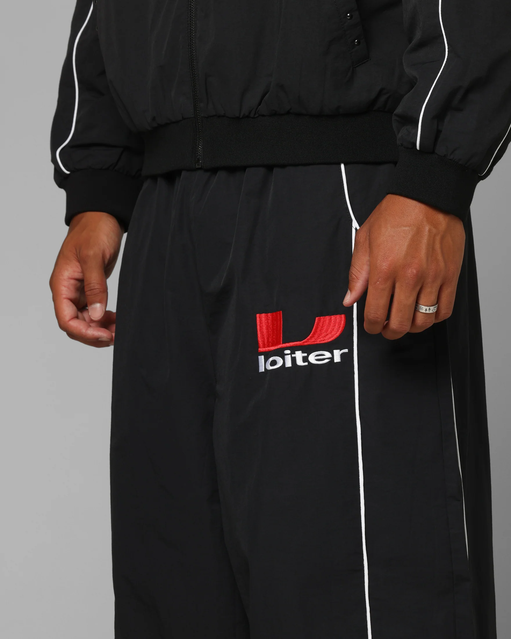 Loiter Imperial Trackpants Black