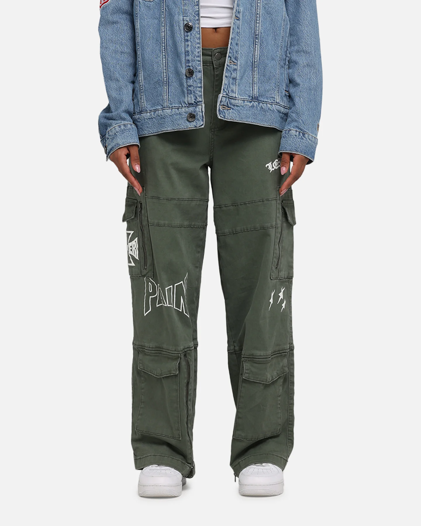 Loiter Sketch Utility Pants Olive
