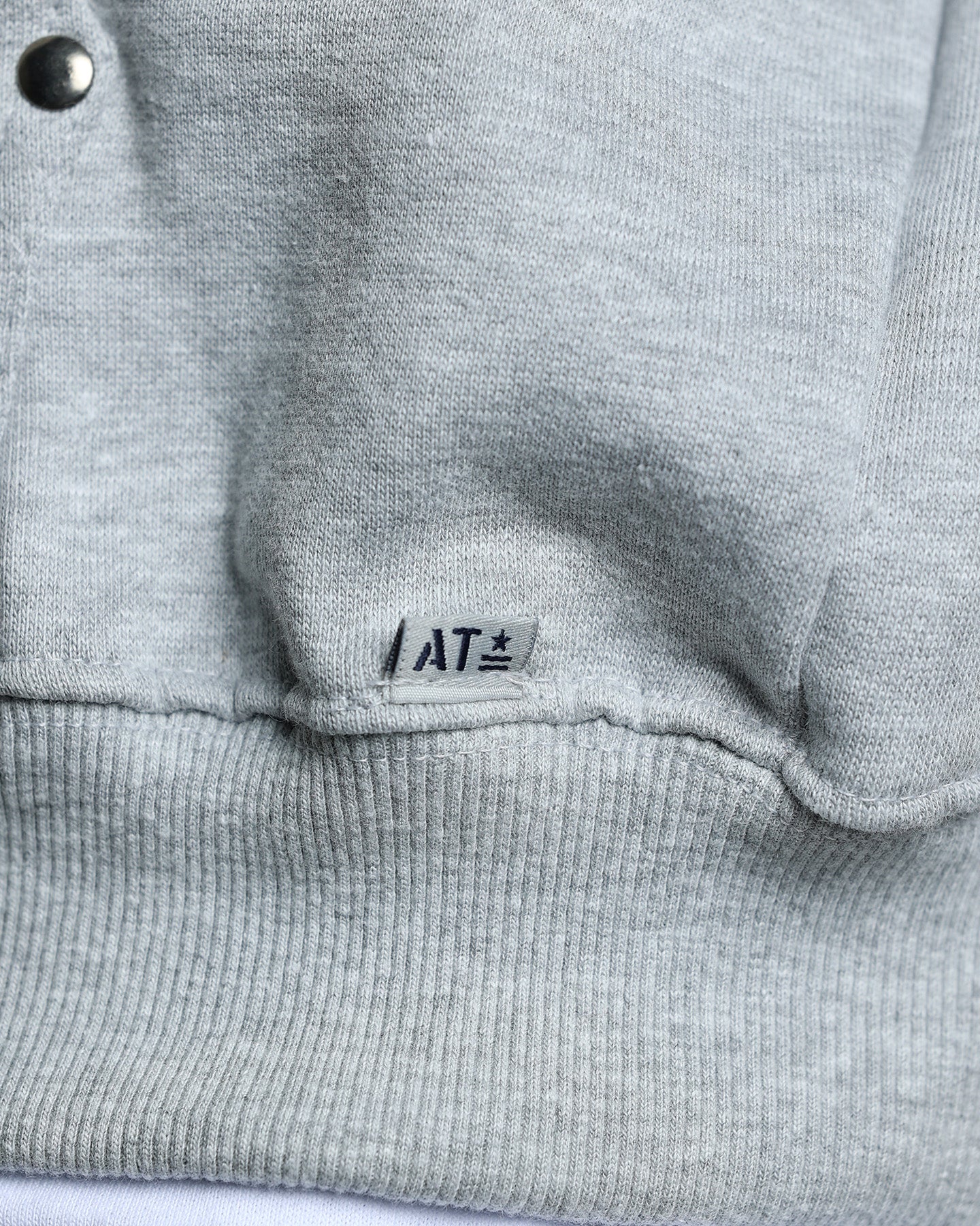 American Thrift Zip Hoodie Grey Heather