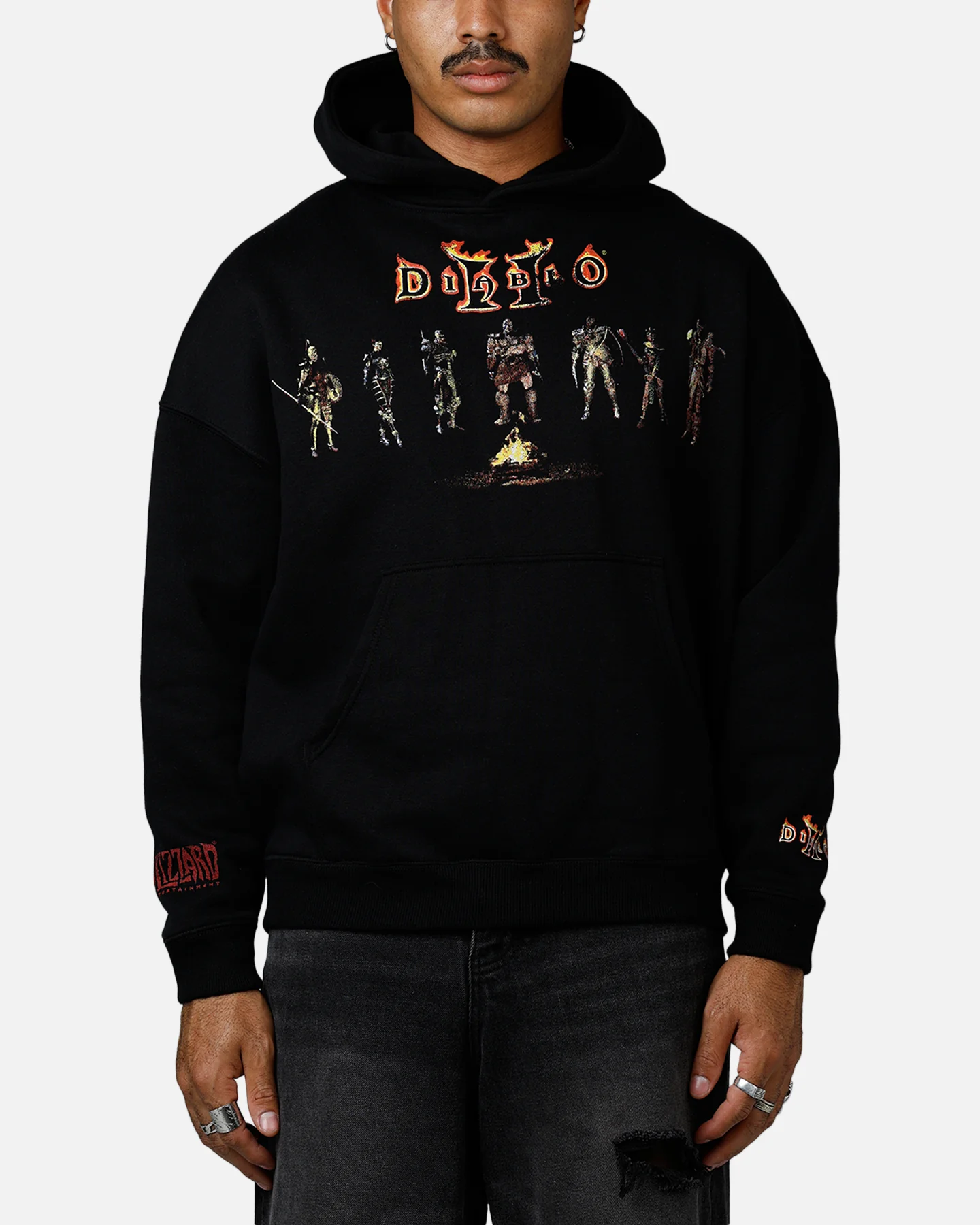 73Studio X Diablo II Halloween Premium Hoodie Black