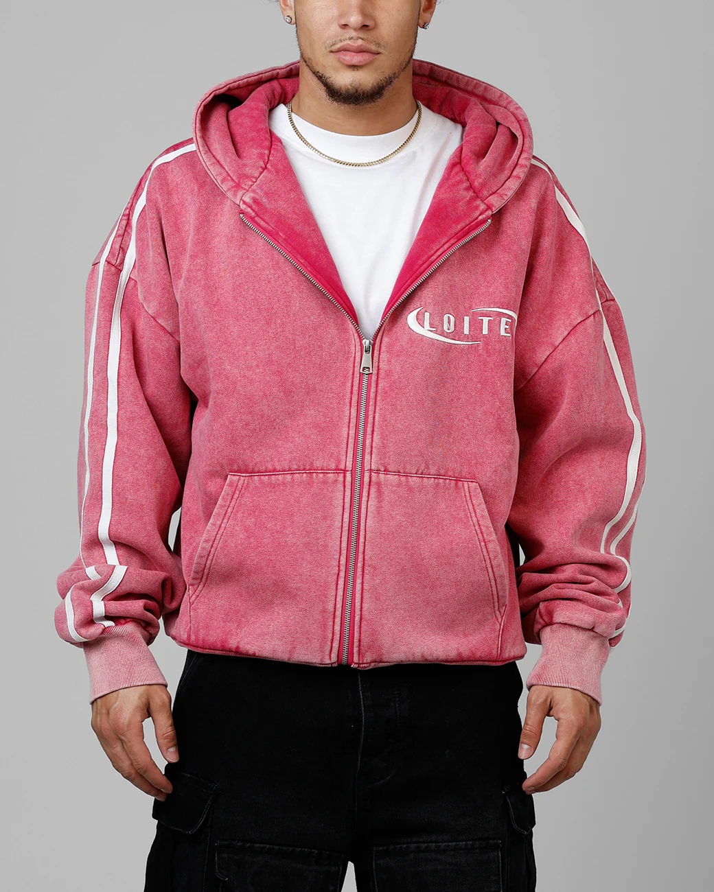 Loiter Night Vision Hoodie Washed Purple