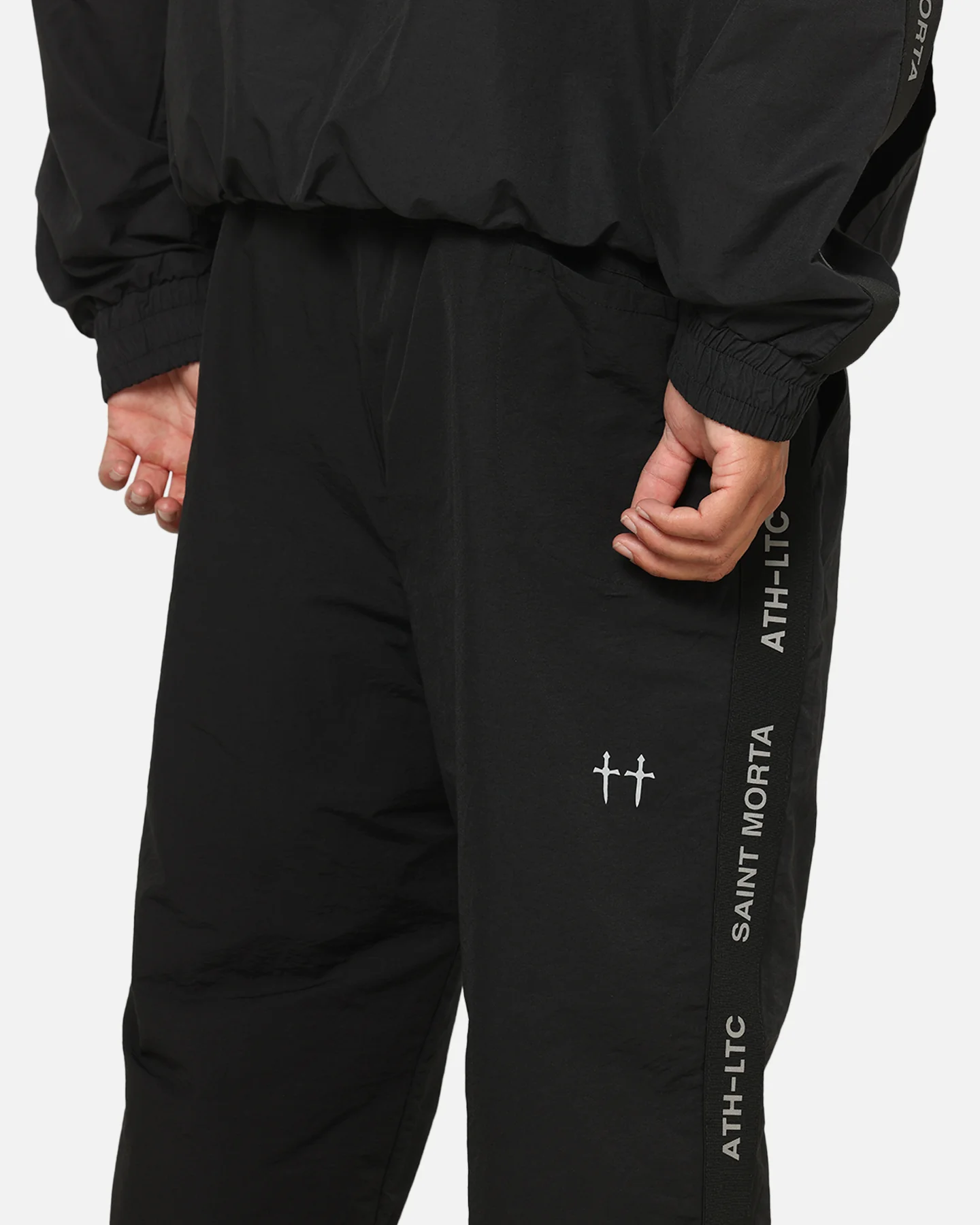Saint Morta Athltc Track Joggers Black