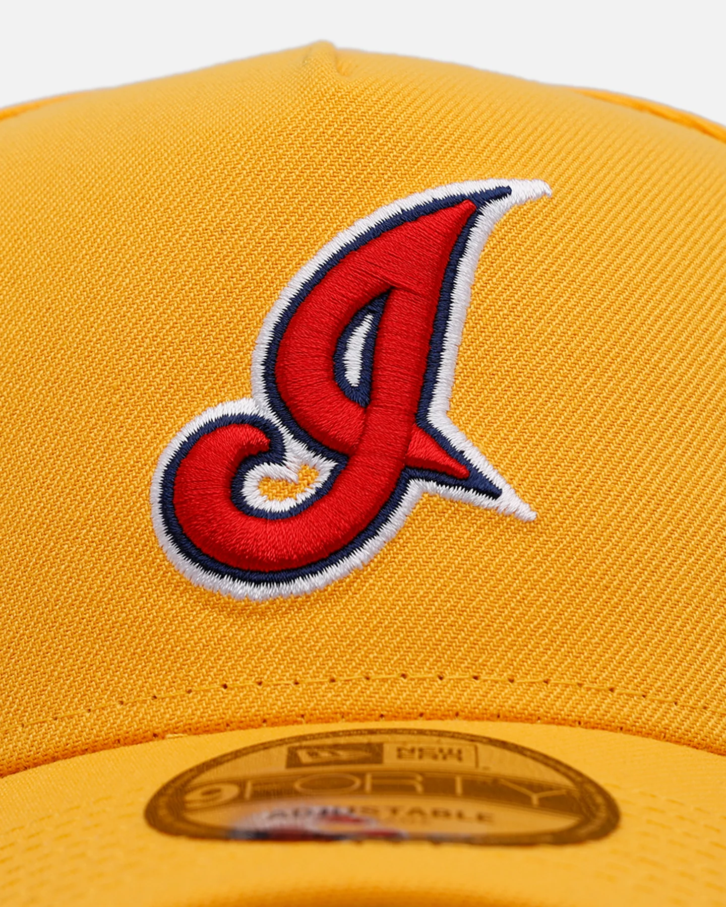 New Era Cleveland Guardians 'Sunshine' 9FORTY A-Frame Snapback Canary