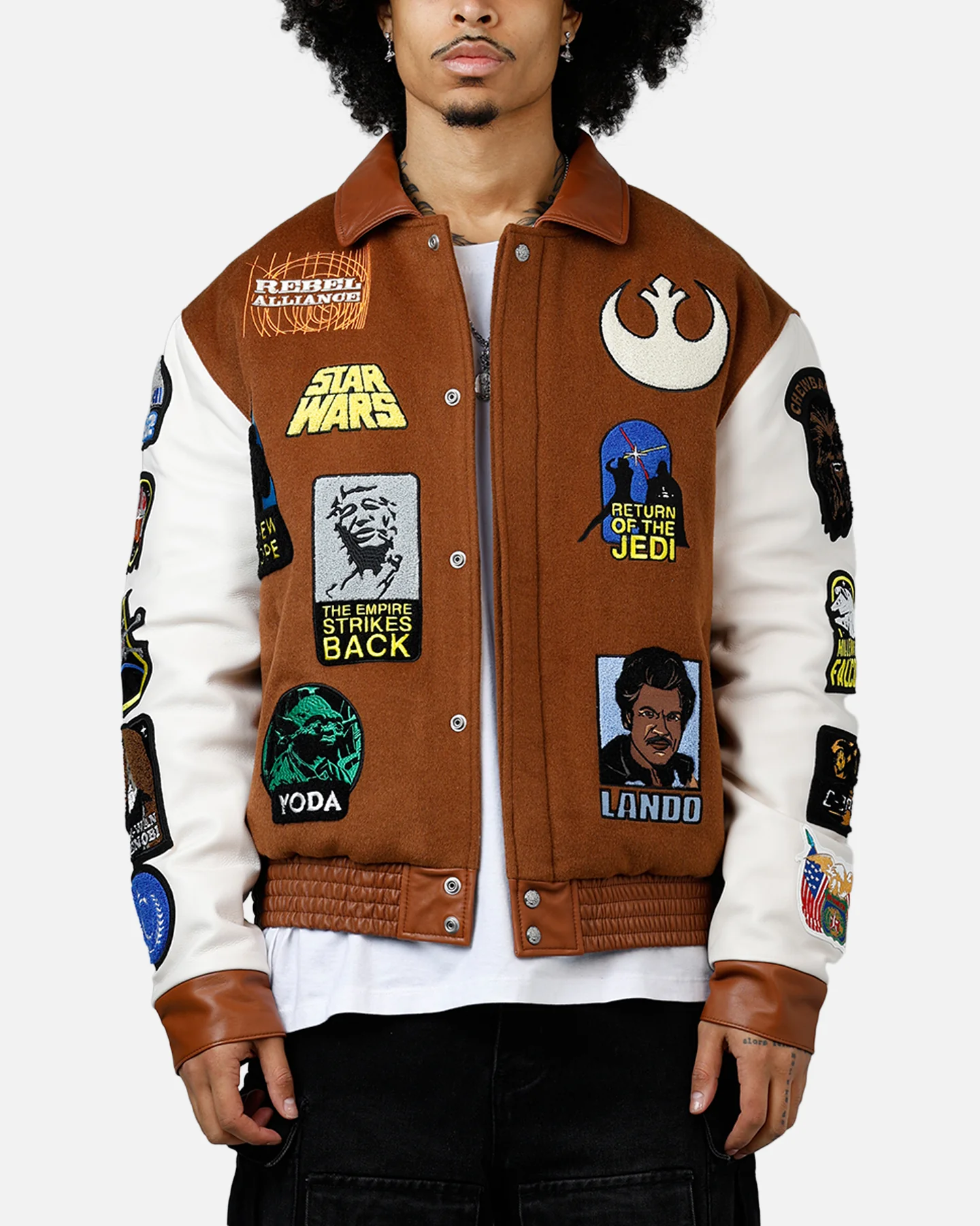 Jeff Hamilton X Star Wars Rebels Jacket Brown
