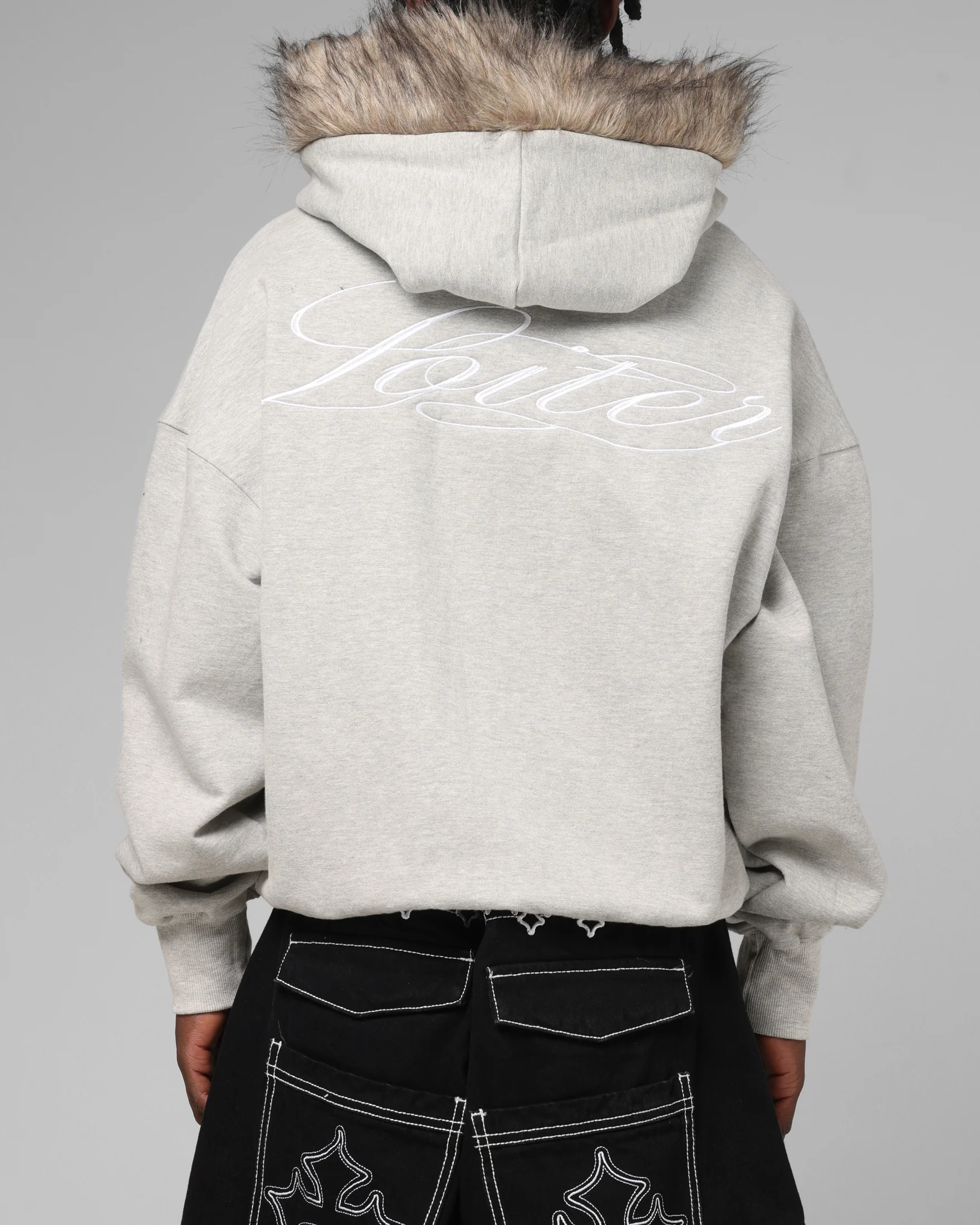 Loiter Purity Zip Hoodie Grey