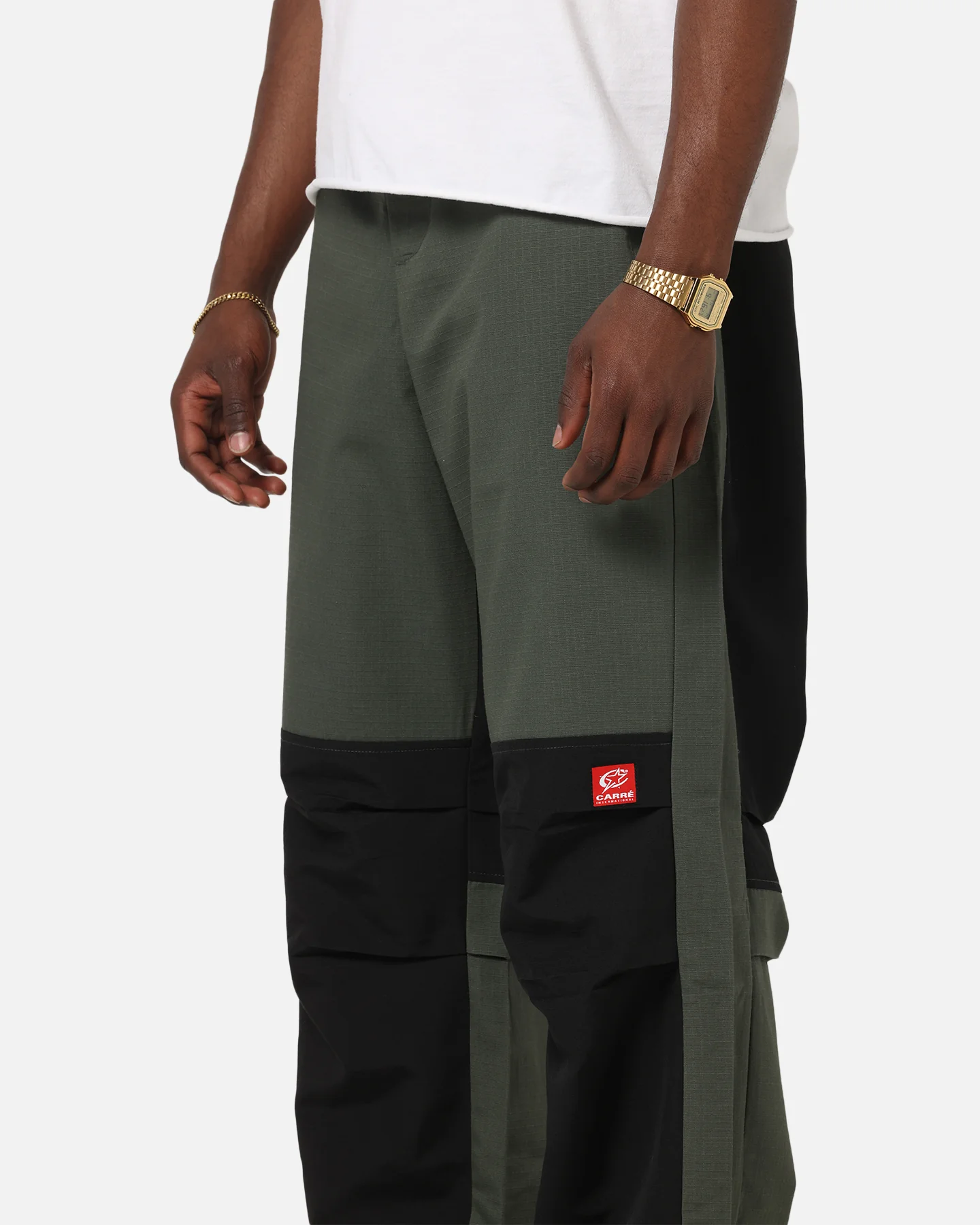 Carre Avalanche Baggy Pants Khaki/Black