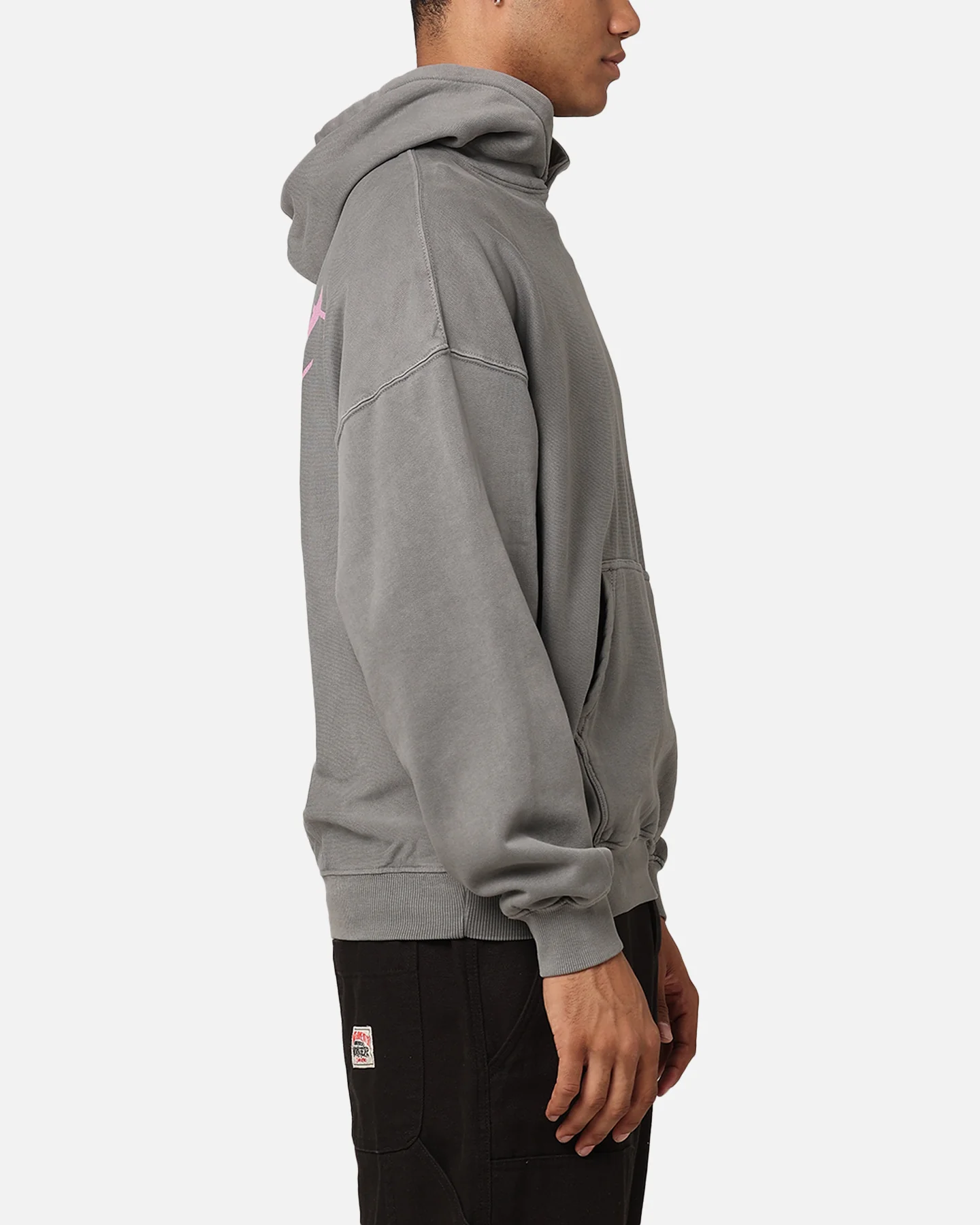 Saint Morta Guardian Premiun Hoodie Washed Charcoal