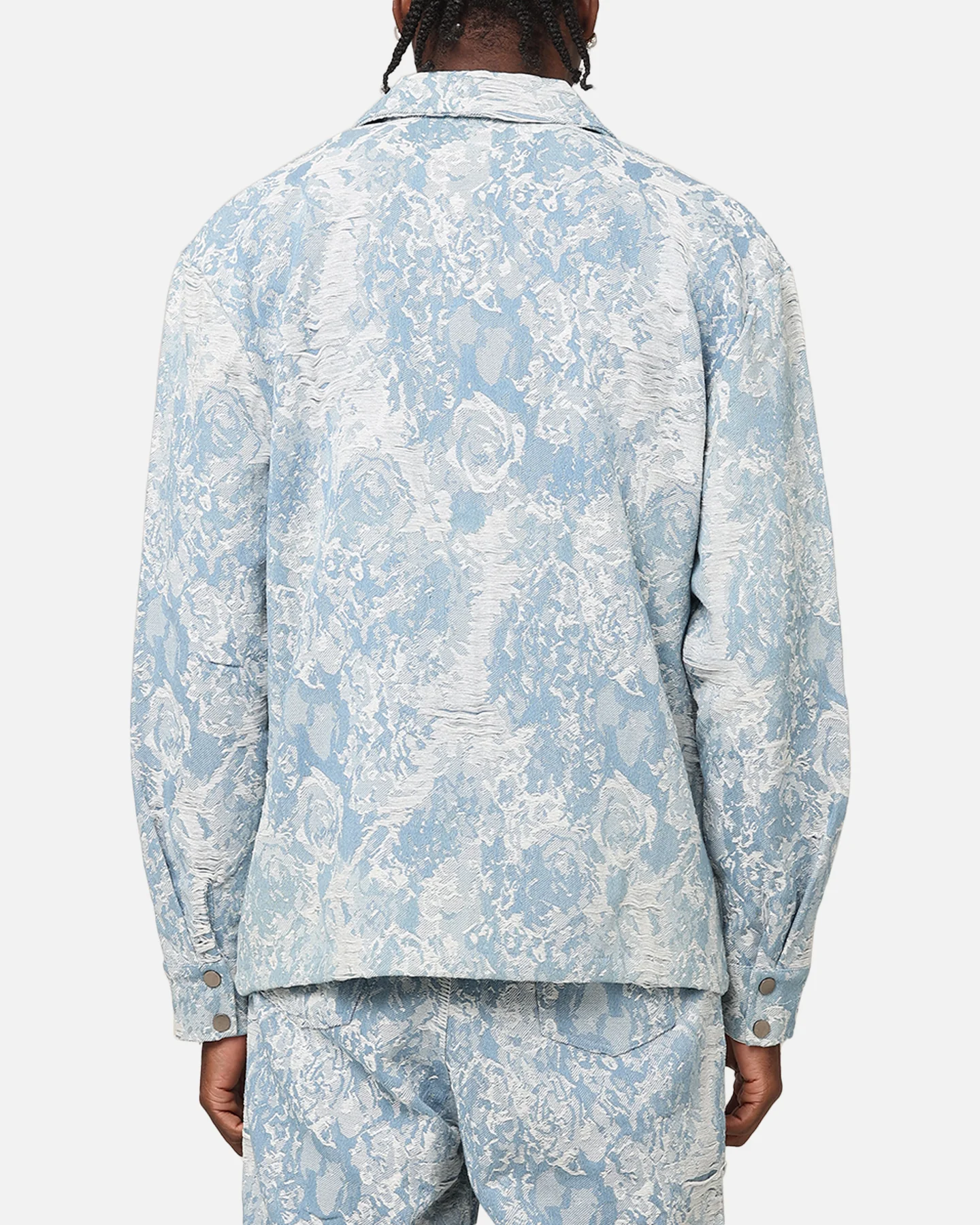 XXIII Denim Jacquard Jacket Pacific Blue