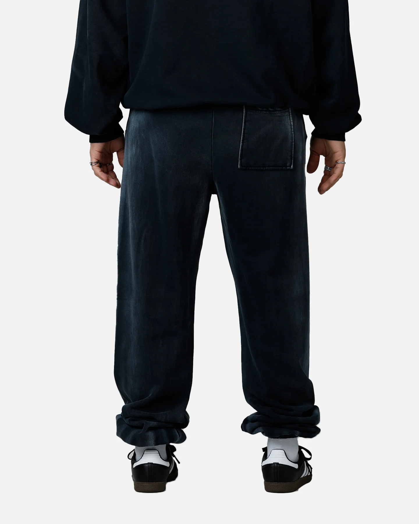 American Thrift Jogger Pants Washed Black