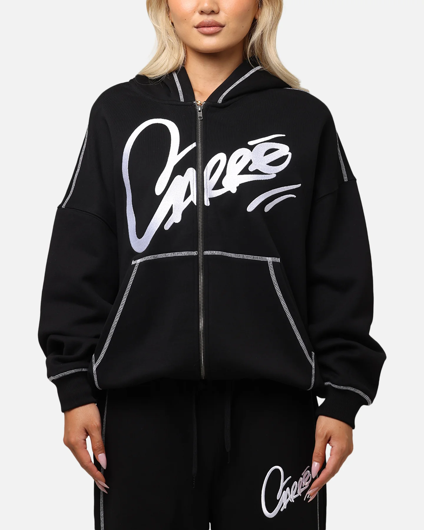 Carre Corrupt Hoodie Black