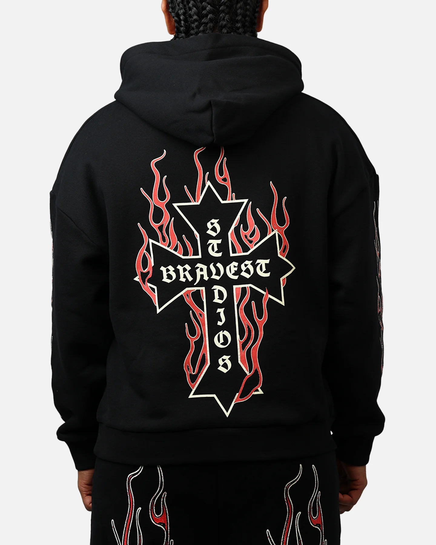 Bravest Eternal Hoodie Black/Red