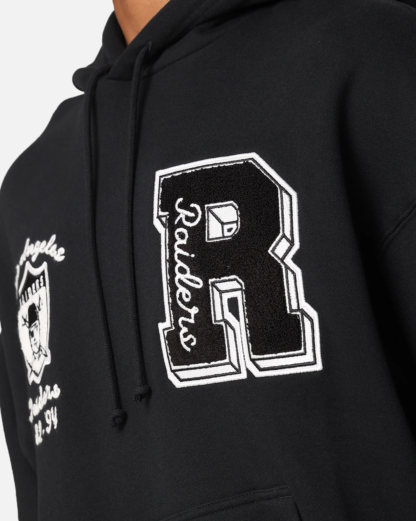 Mitchell & Ness Las Vegas Raiders Conference Hoodie Faded Black