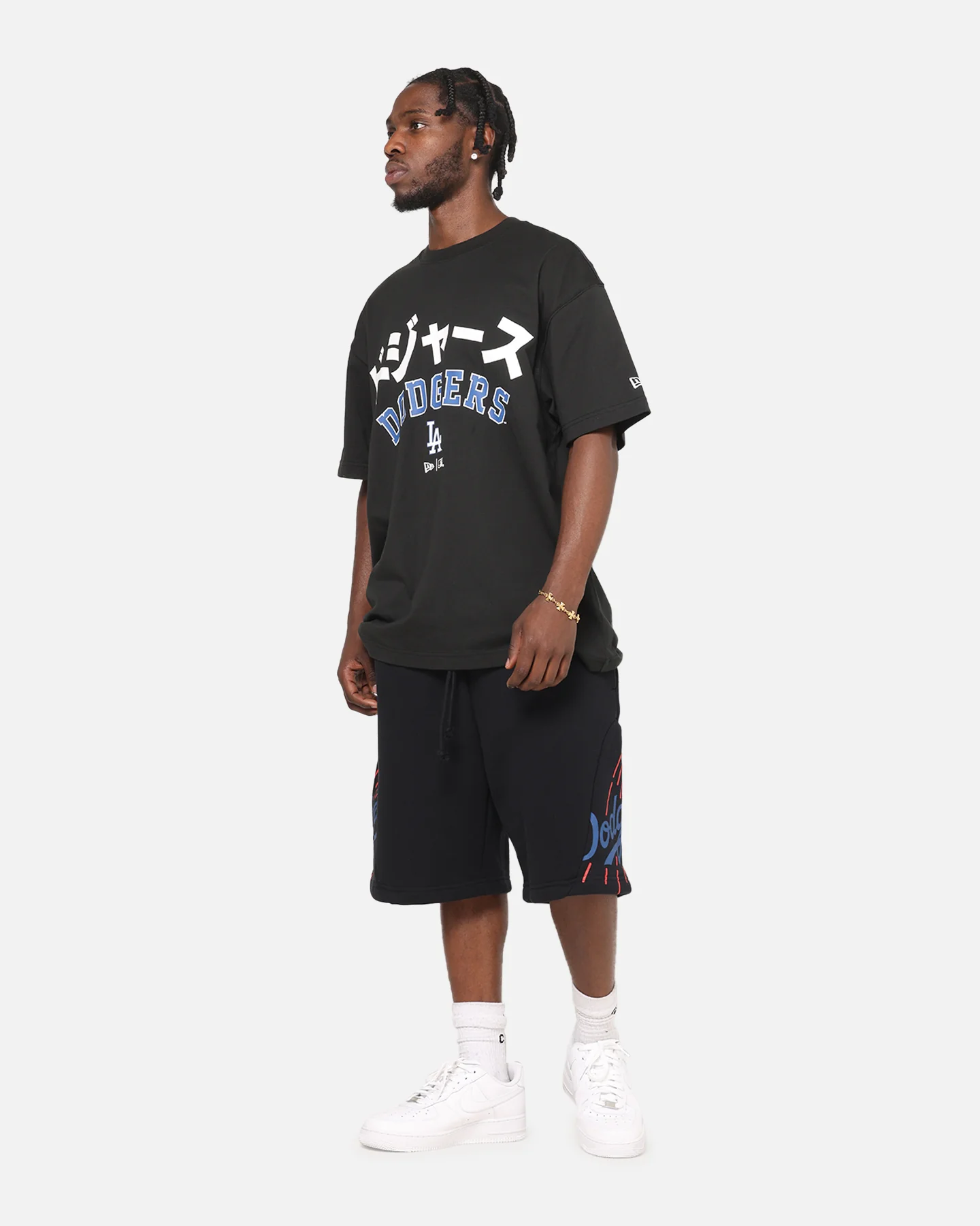 Mitchell & Ness Los Angeles Dodgers C&S Shorts Faded Black