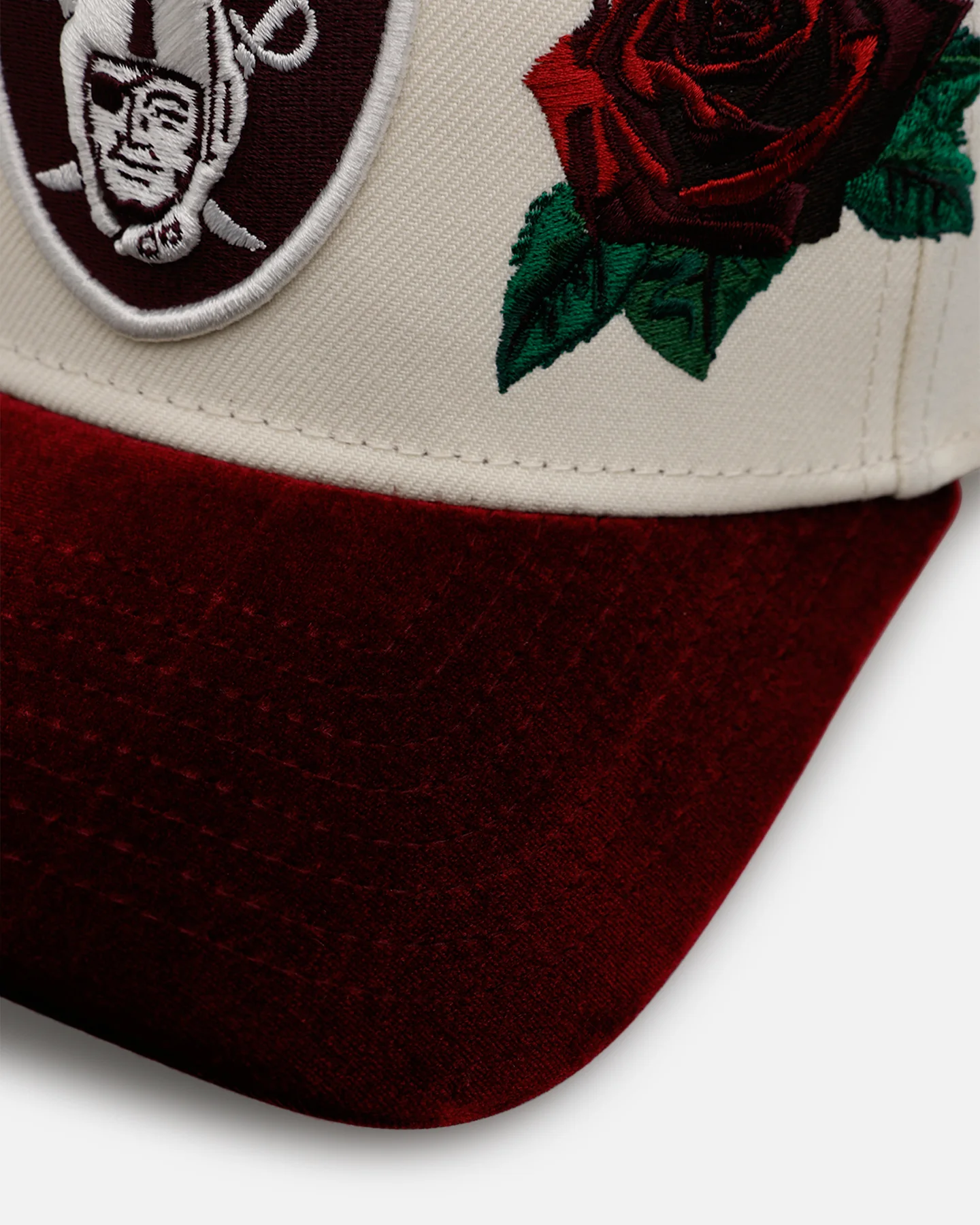 New Era Las Vegas Raiders 'Velvet Roses' 9FORTY A-Frame Snapback Chrome