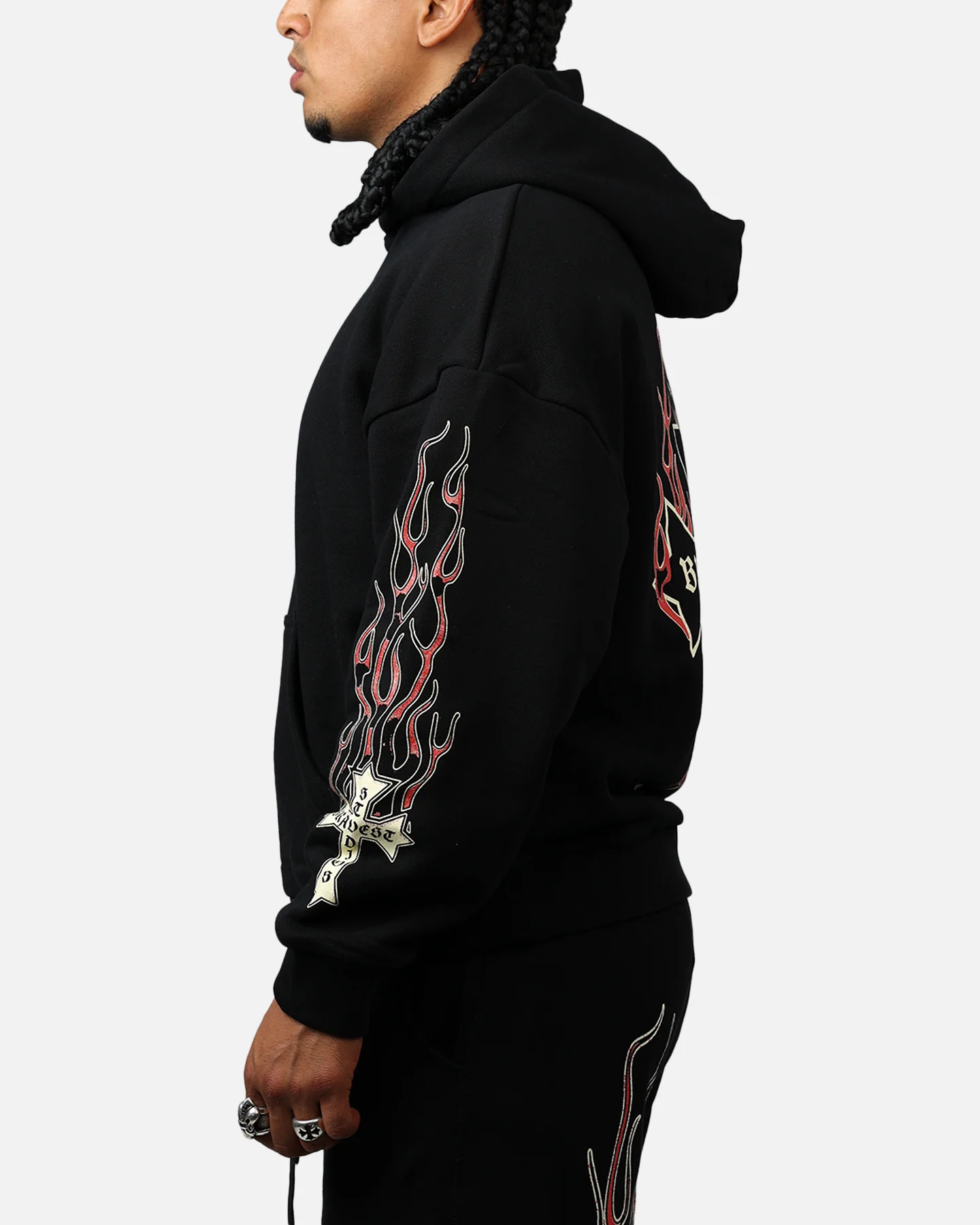 Bravest Eternal Hoodie Black/Red