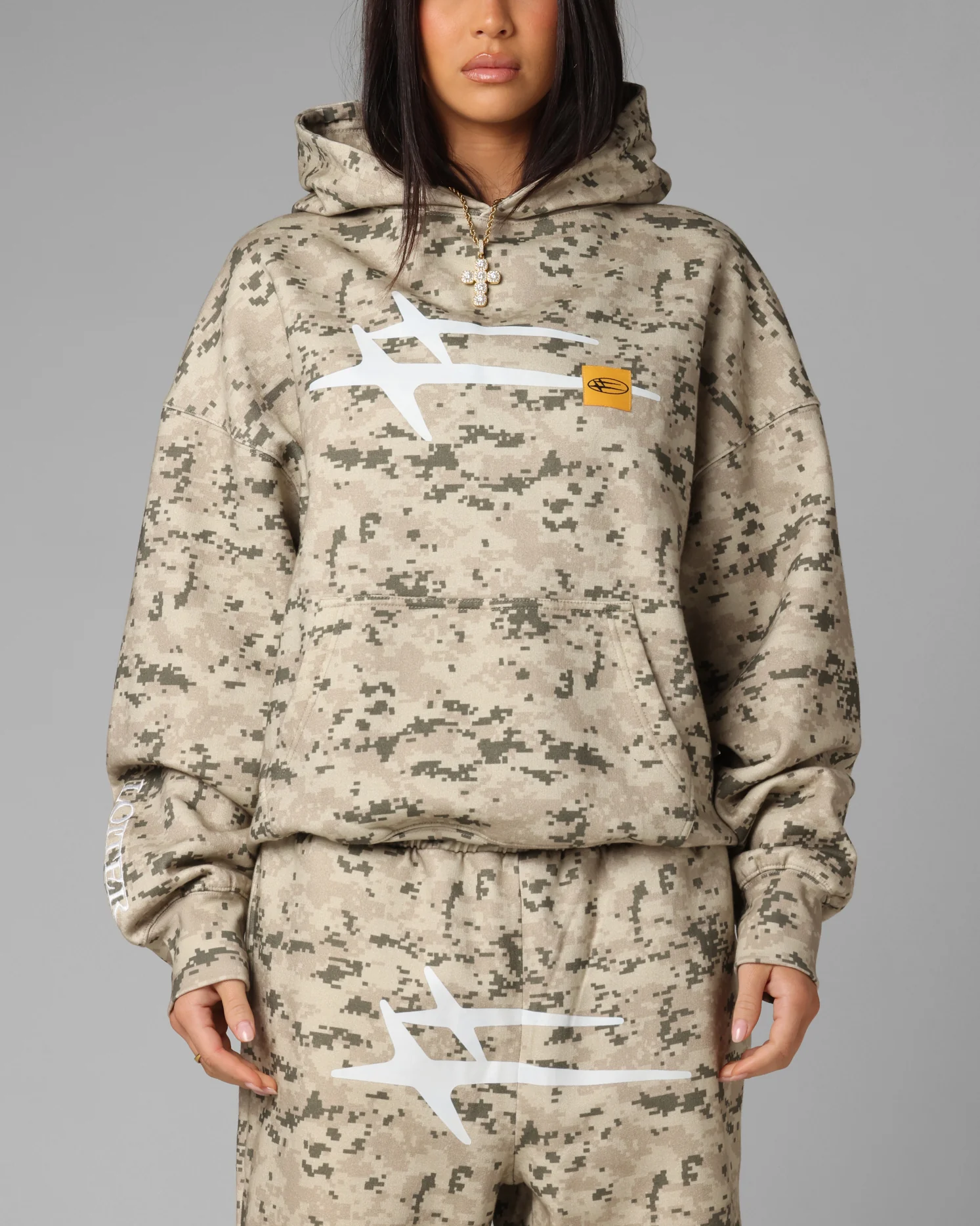 Loiter Hybrid Premium Hoodie Digi Camo