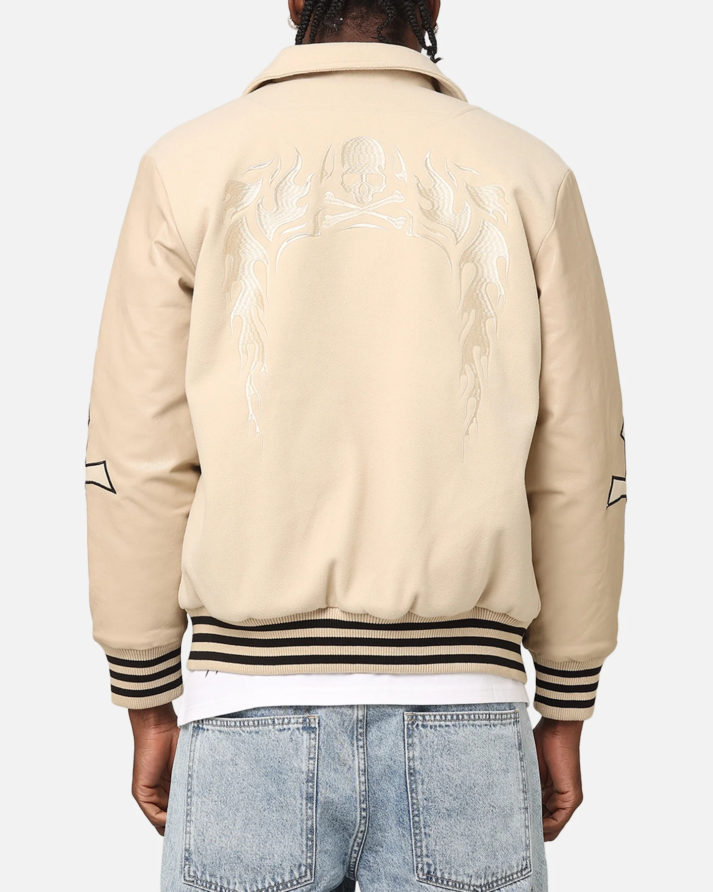 Saint Morta Ceremonies Varsity Jacket Stone